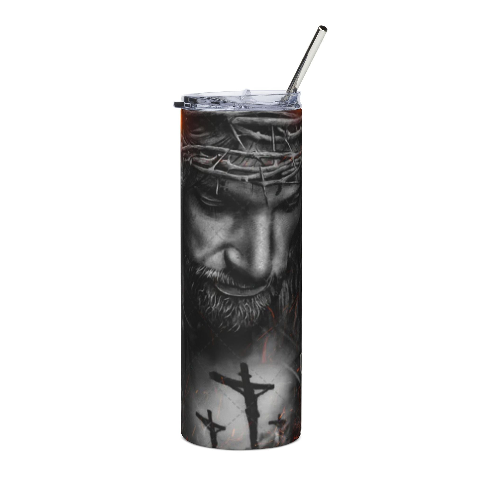 AMEN  Stainless Steel Tumbler 20oz - Inspirational Christian Design