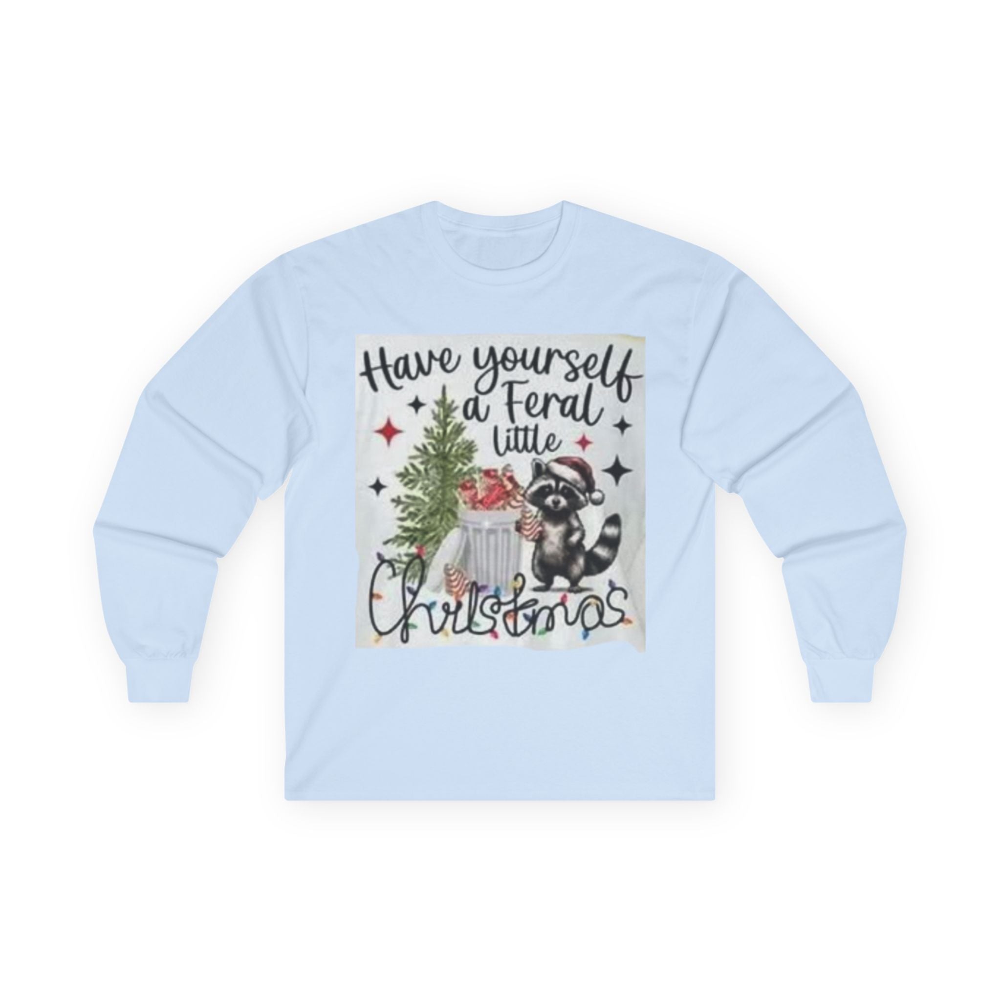 Christmas Cat Long Sleeve Tee, Have Yourself a Feral Little Christmas Shirt, Unisex Holiday Apparel, Festive Gift for Cat Lovers, Cozy [...]