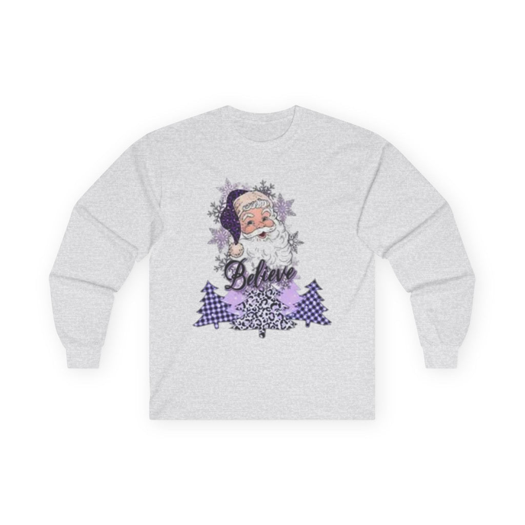 Believe in Santa Unisex Ultra Cotton Long Sleeve Tee