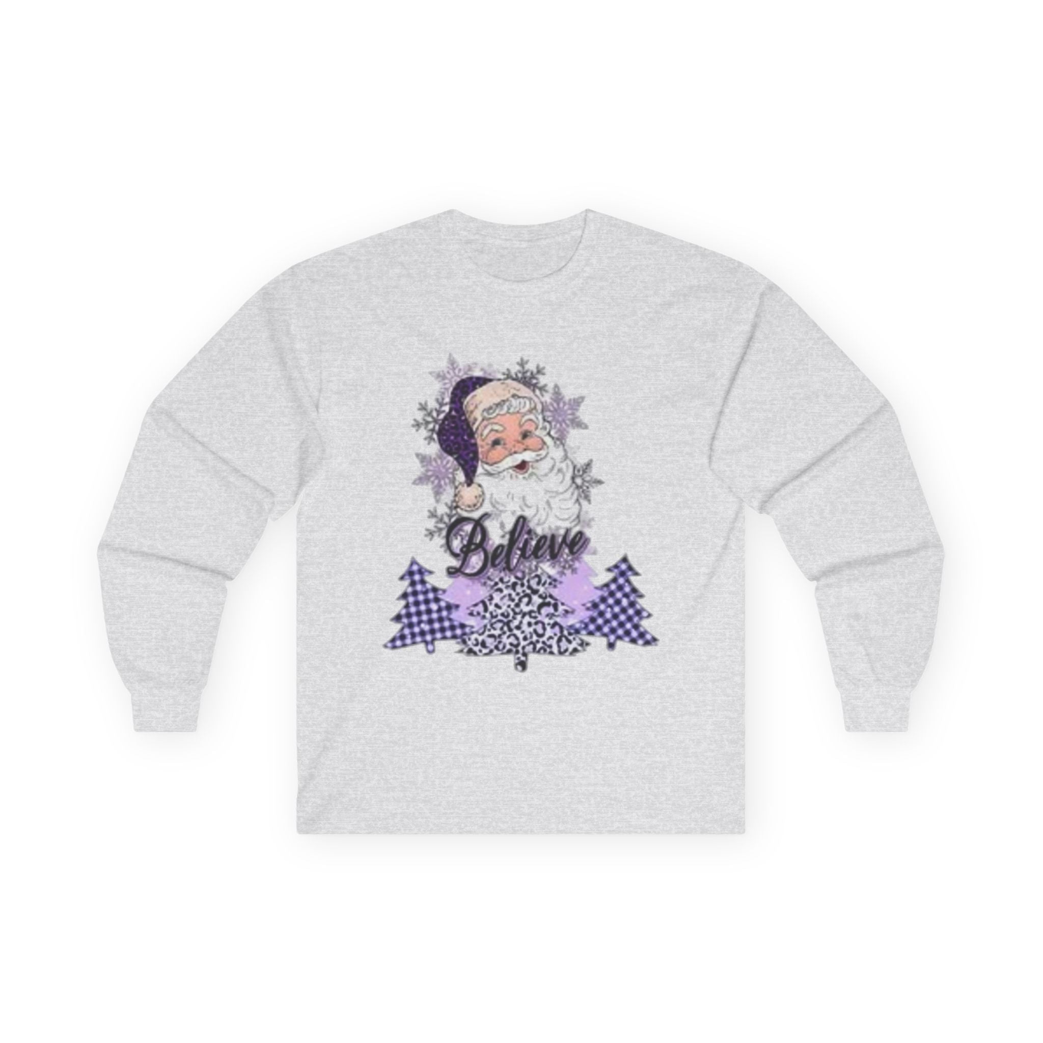 Believe in Santa Unisex Ultra Cotton Long Sleeve Tee