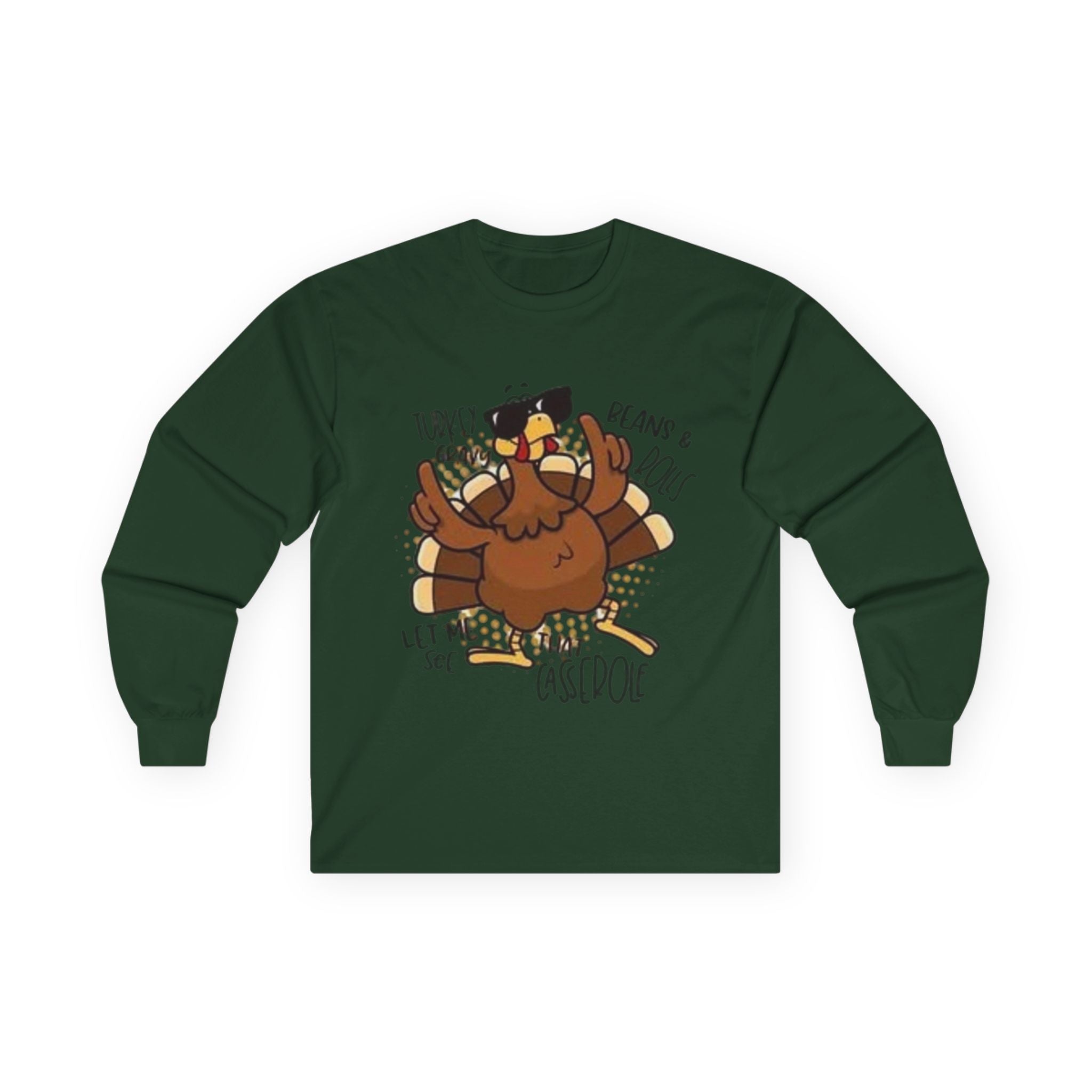 Lemme See That Casserole, Funny Thanksgiving Long Sleeve Tee, Casual Fall Clothing, Gift for Turkey Lovers, Unisex Holiday Apparel, Cute Thanksgiving Shirt, [...]