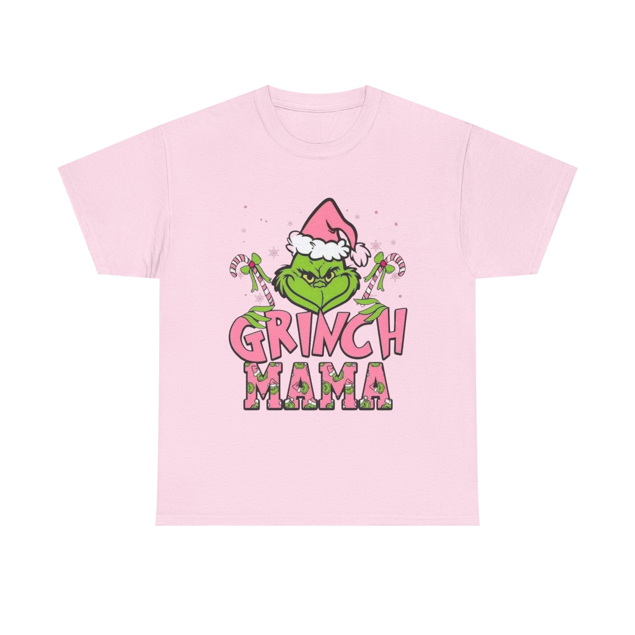 Grinch Mama T-Shirt, Funny Christmas Gift Tee, Holiday Apparel, Festive Unisex Top, Grinch Lovers Shirt