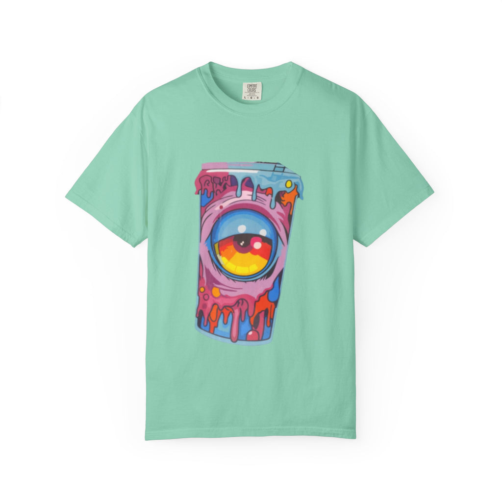 Colorful Eye-Catching T-Shirt, Cool Graphic Tee, Unisex Streetwear, Unique Gift for Art Lovers, Summer Fashion Must-Have