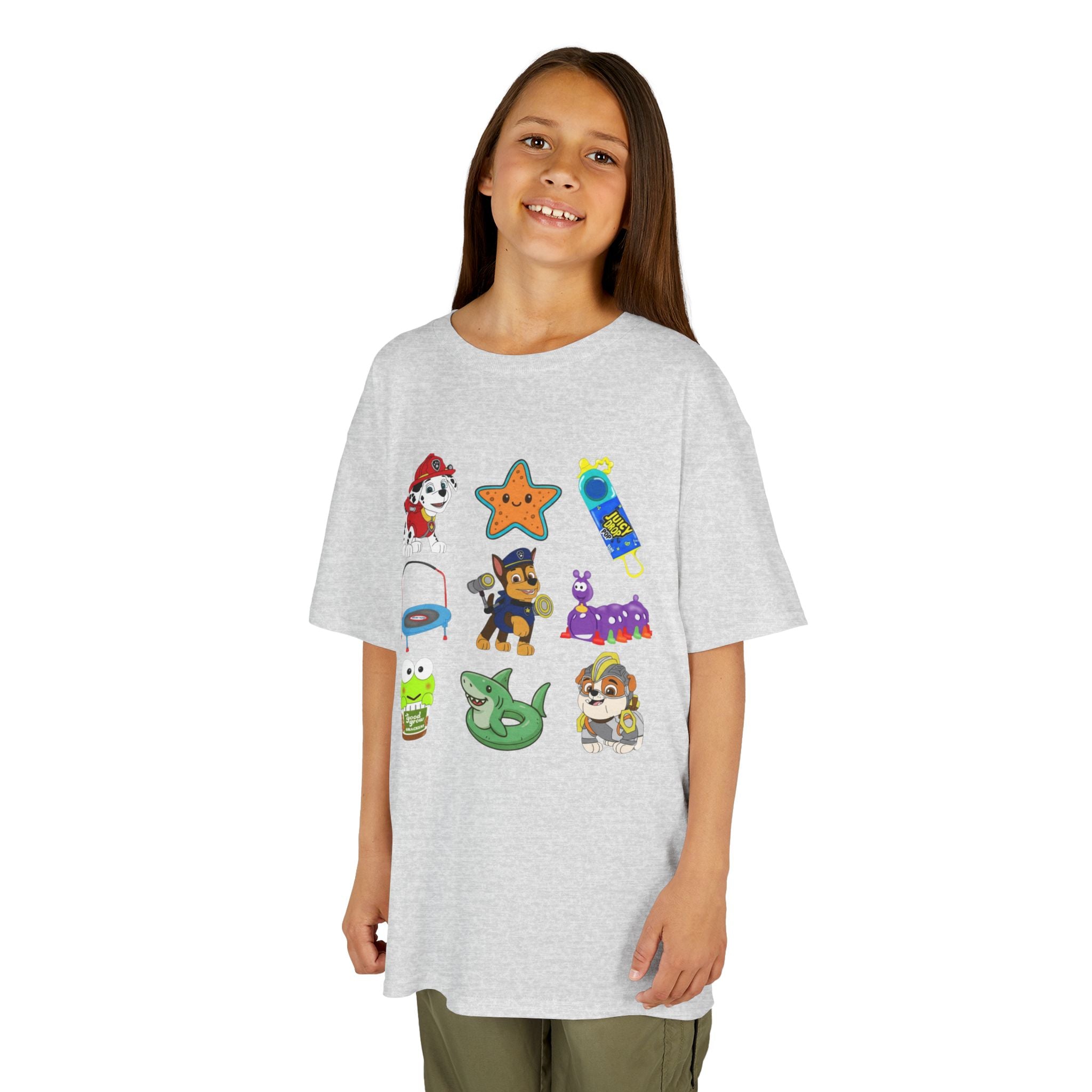 Playful Kids Graphic Tee with Fun Animal Designs
