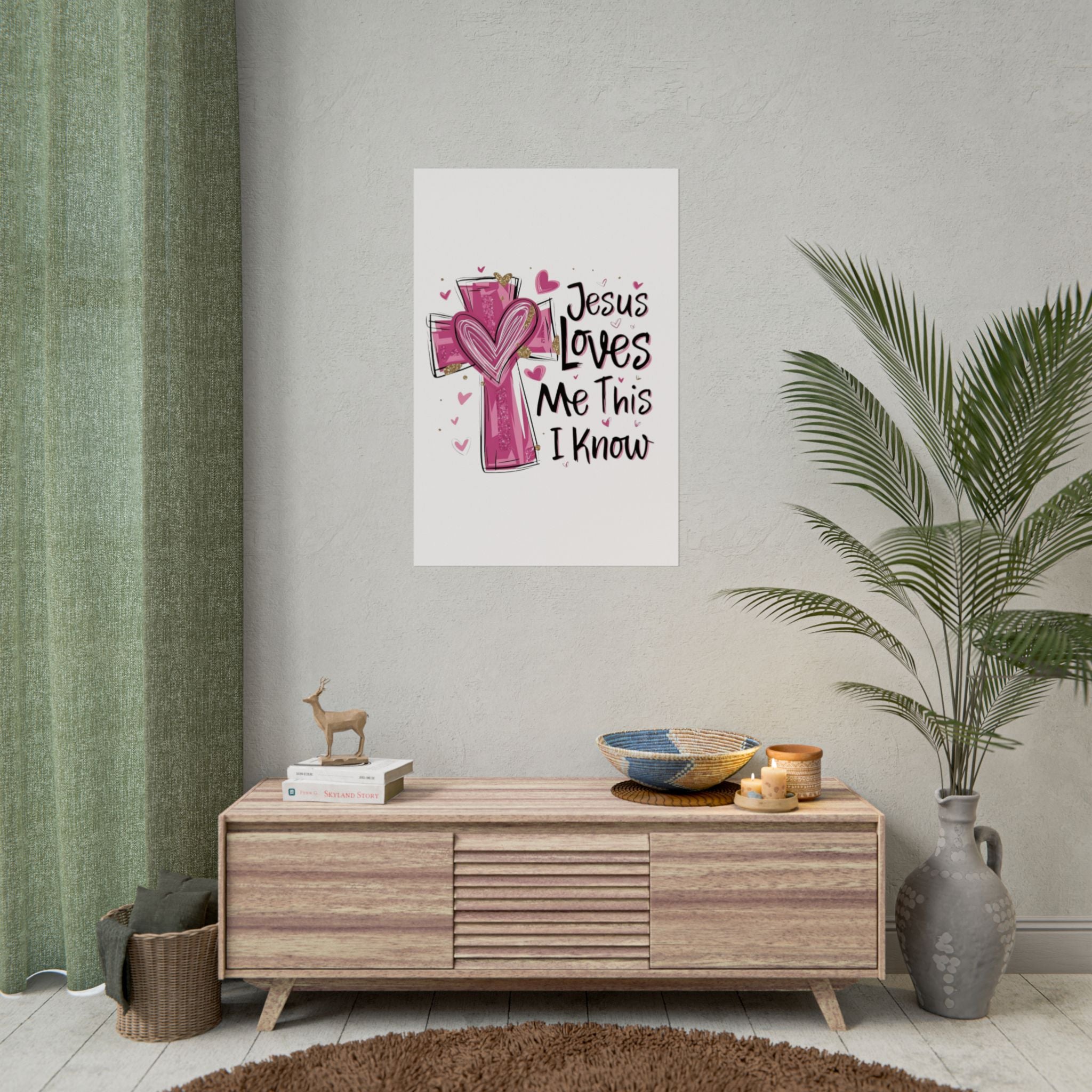 Jesus Loves Me This I Know Wall Art