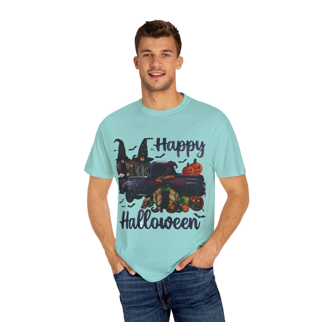 Happy Halloween Unisex T-Shirt, Fun Fall Apparel, Halloween Costume Shirt, Spooky Tees, Gift for Halloween Lovers
