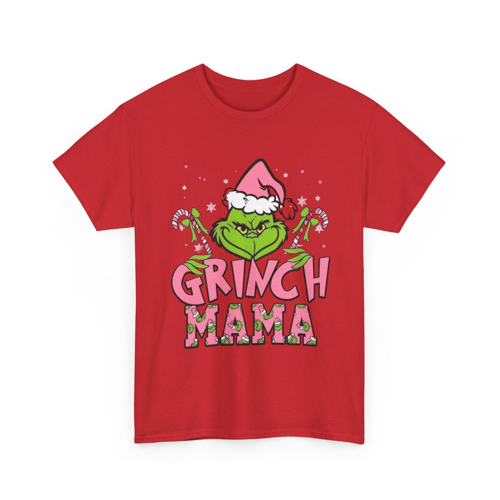 Grinch Mama T-Shirt, Funny Christmas Gift Tee, Holiday Apparel, Festive Unisex Top, Grinch Lovers Shirt
