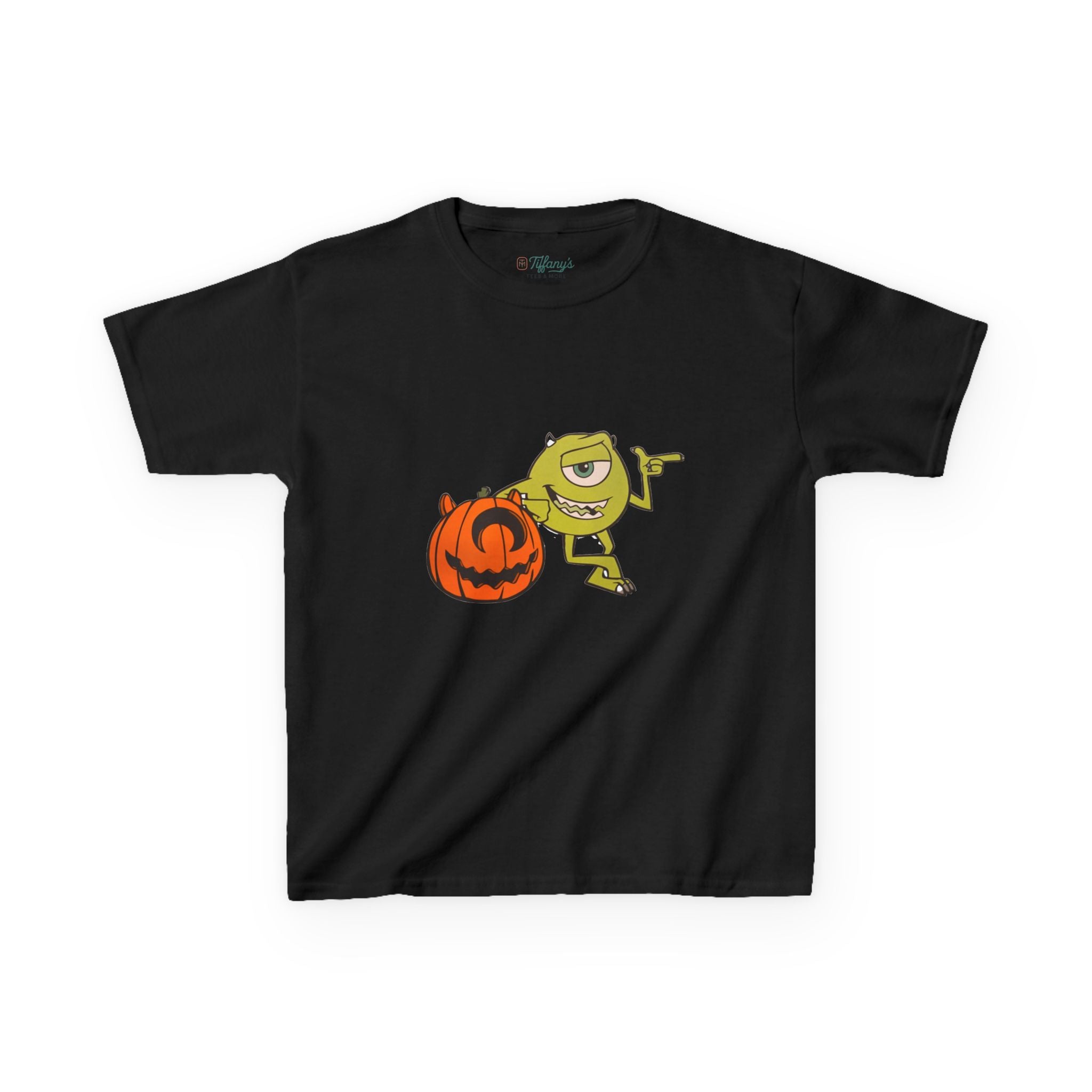 Halloween Kids Tee with Fun Pumpkin Design, Spooky Outfit, Trick or Treat Shirt, Kids Halloween Apparel, Cute Halloween Costume