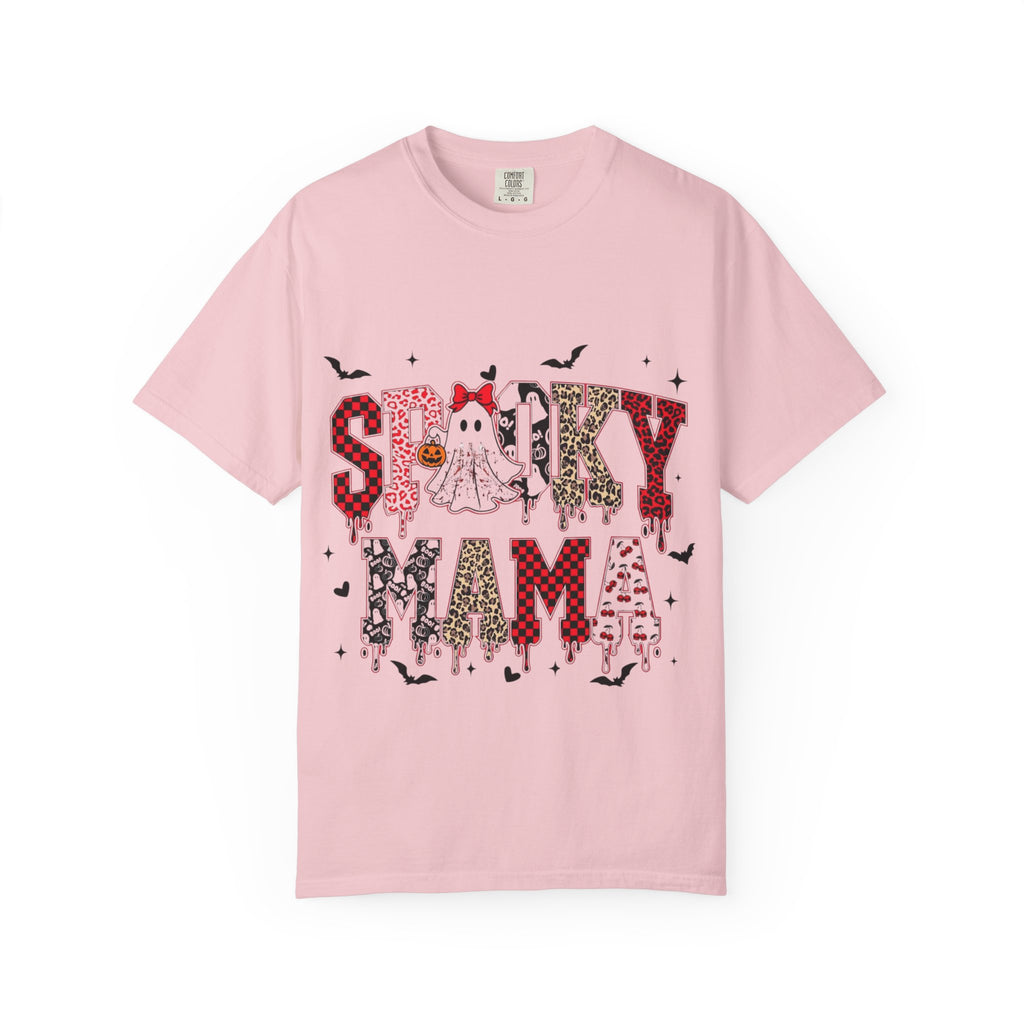 Spooky Mama Halloween T-Shirt, Unisex Halloween Shirt, Cute Ghost Tee, Fall Fashion, Casual Wear, Gift for Moms