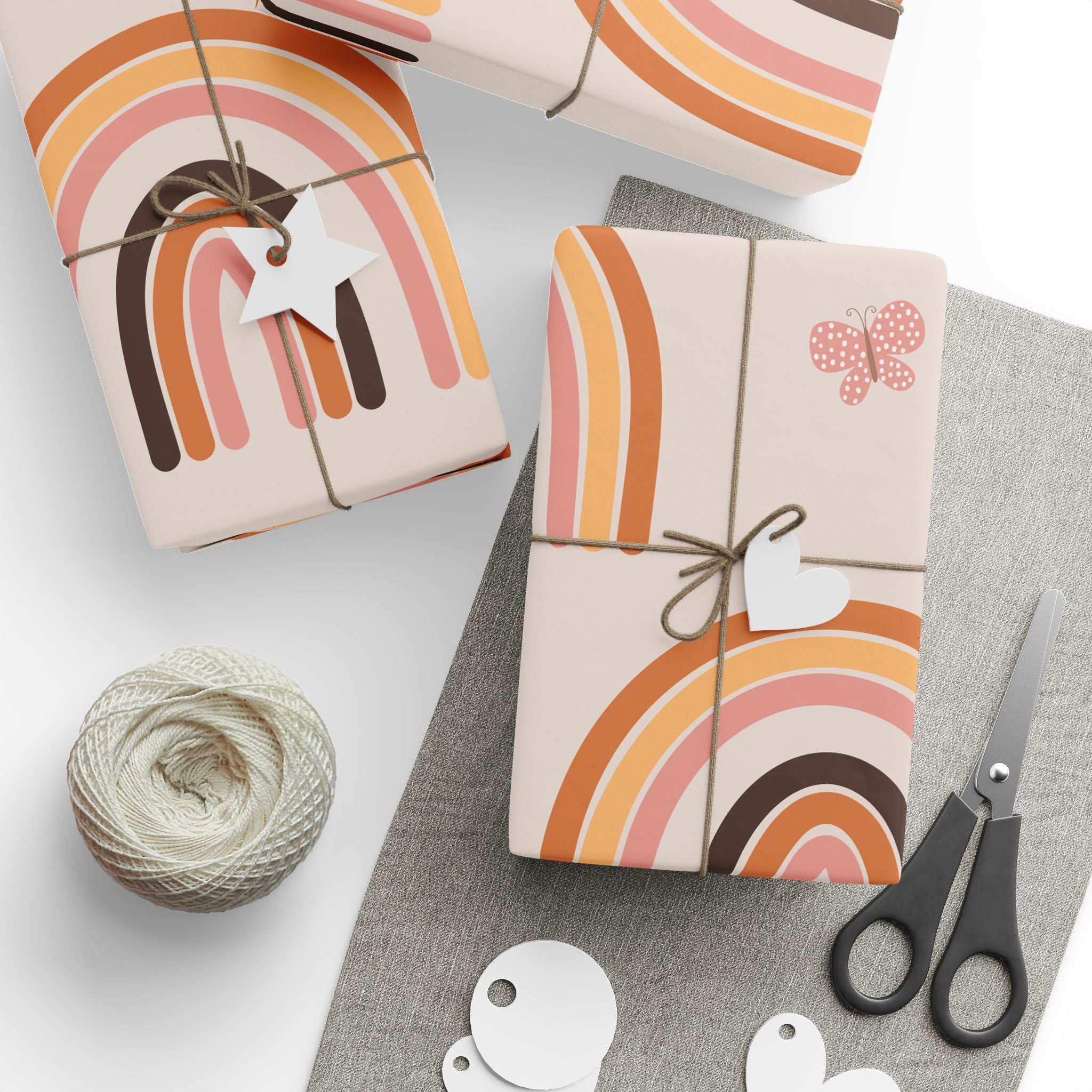 Rainbow-Inspired Wrapping Paper for All Occasions