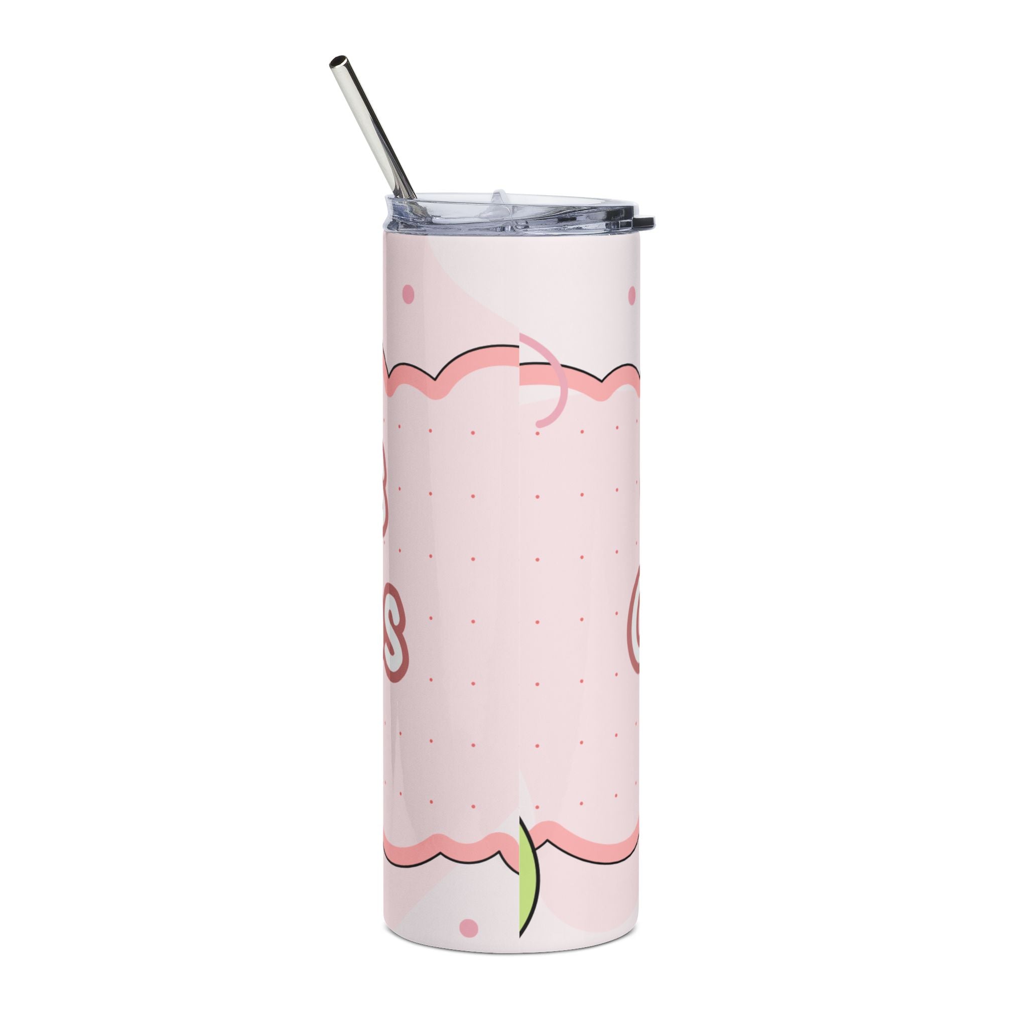 Personalized Pink Stainless Steel Tumbler - Cravens Creations Logo