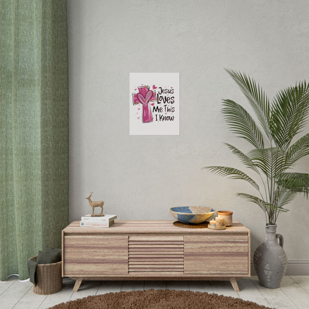 Jesus Loves Me This I Know Wall Art