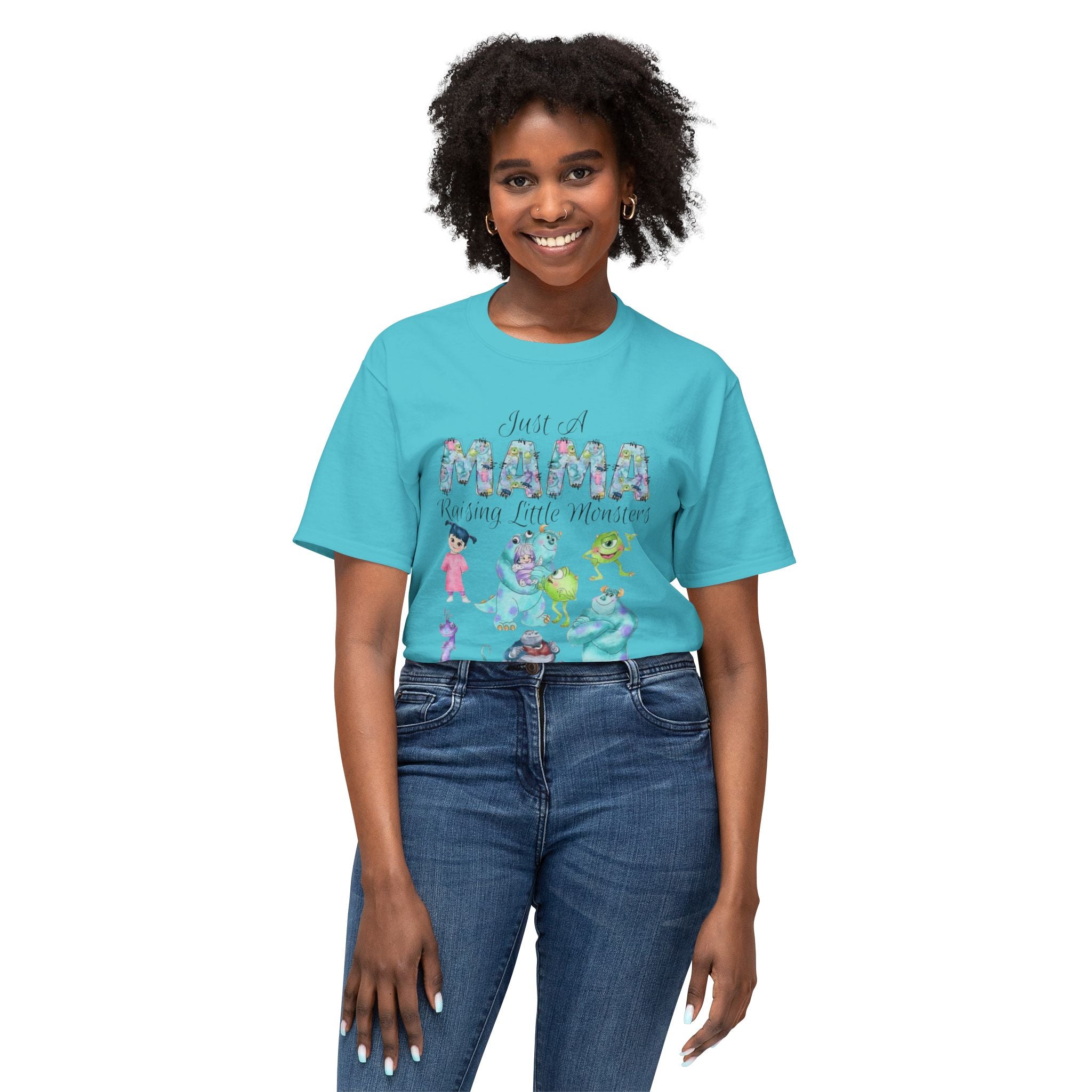 Just A Mama Cotton T-shirt, Family Gift, Mom Humor Tee, Cute Mom Shirt, Mother's Day Gift, Casual Wear