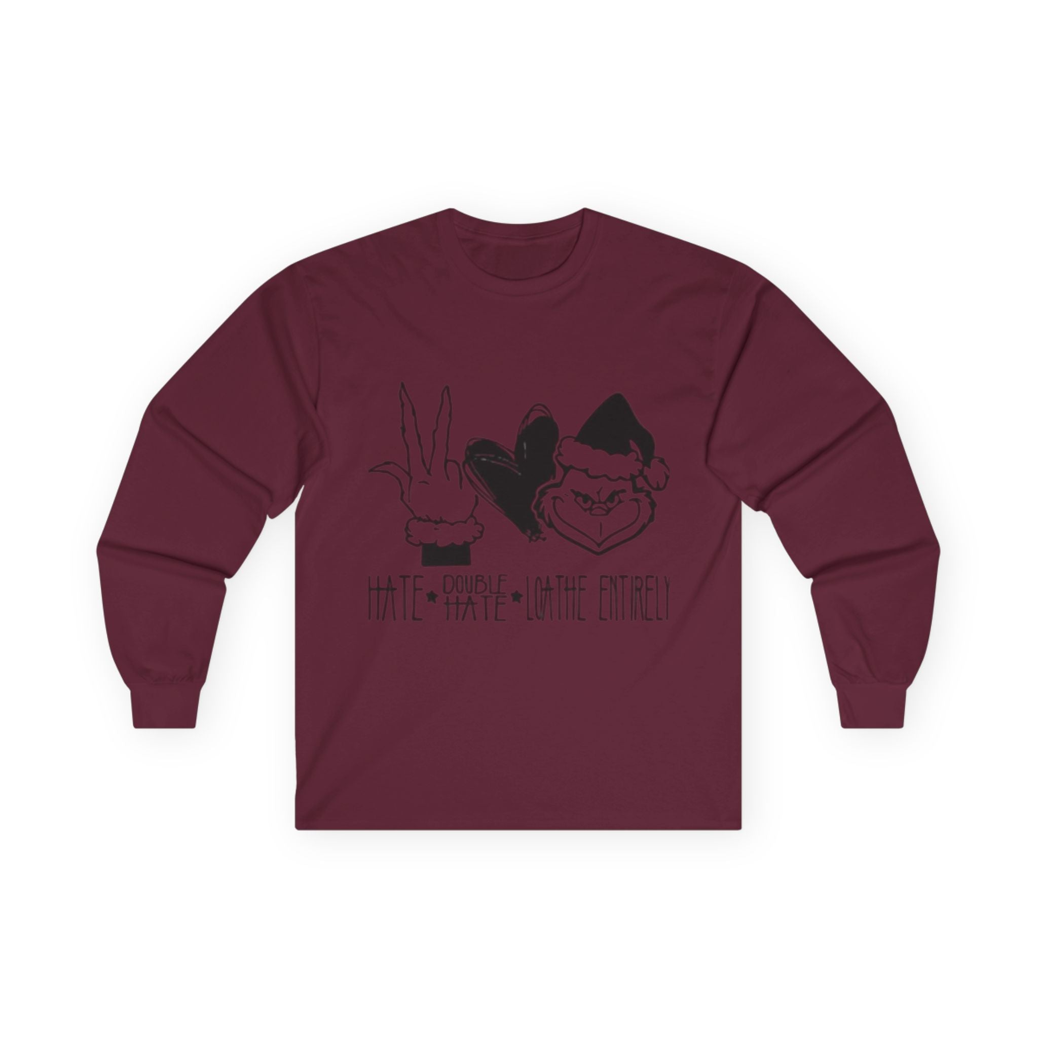 Unisex Long Sleeve Tee - Holiday Humor Shirt, Cozy Gift for Friends, Christmas Party Tee, Fun Winter Apparel, Seasonal Comedy Wear