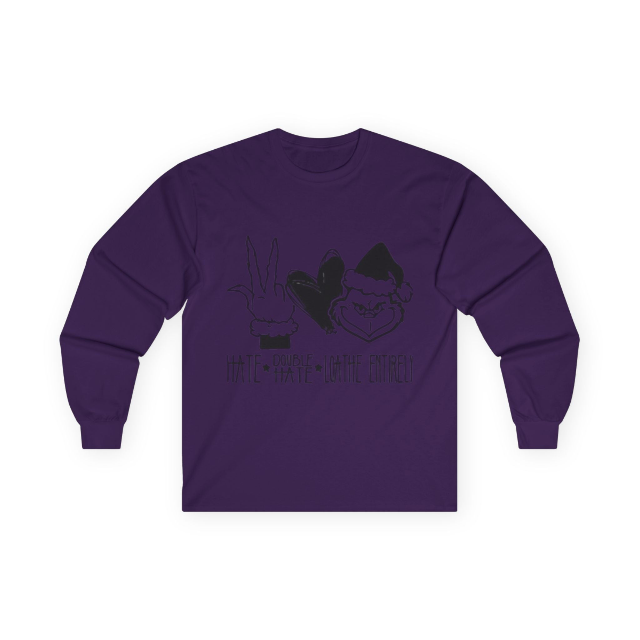 Unisex Long Sleeve Tee - Holiday Humor Shirt, Cozy Gift for Friends, Christmas Party Tee, Fun Winter Apparel, Seasonal Comedy Wear