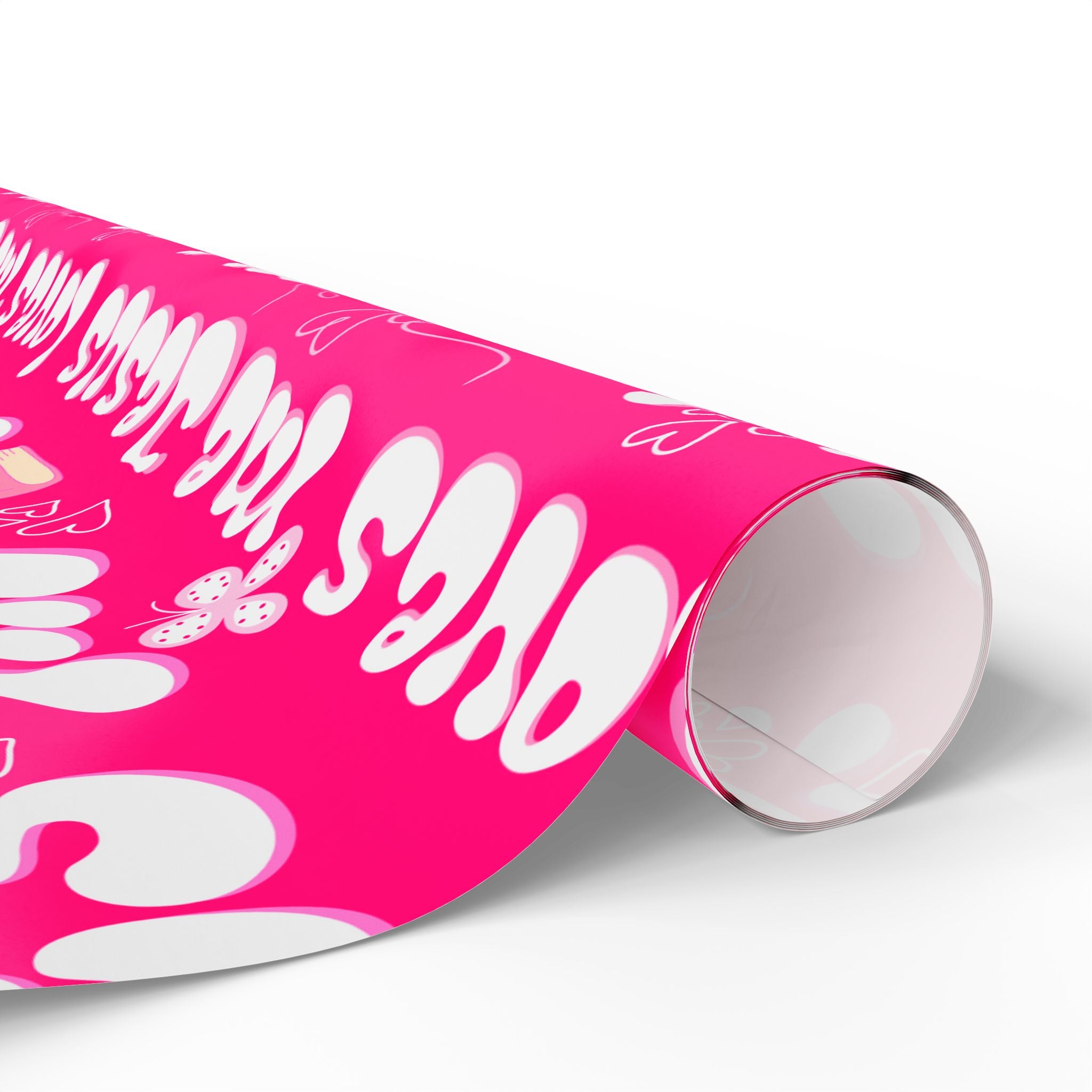 Colorful Christian Wrapping Paper - Jesus Loves Me Design