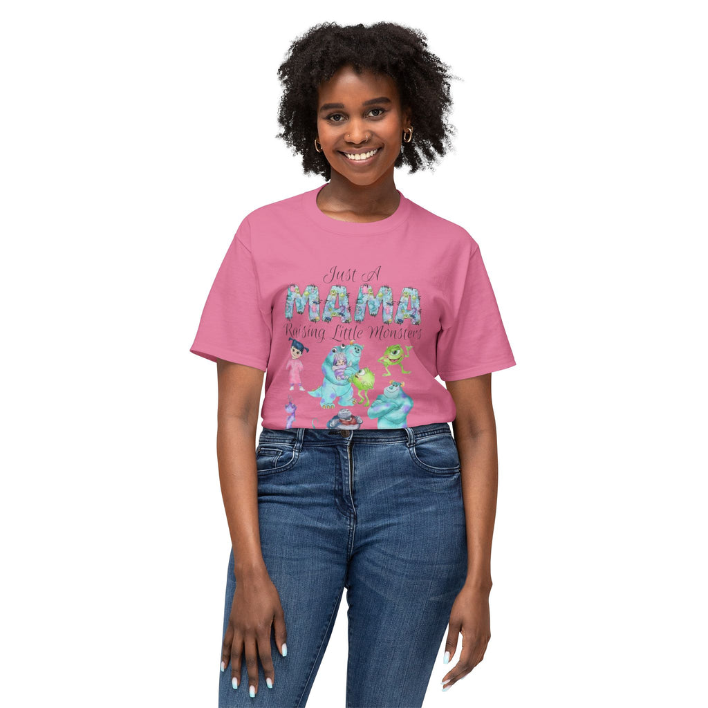 Just A Mama Cotton T-shirt, Family Gift, Mom Humor Tee, Cute Mom Shirt, Mother's Day Gift, Casual Wear