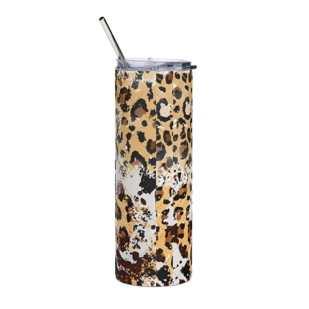Follow the Word 20oz Leopard Print Tumbler