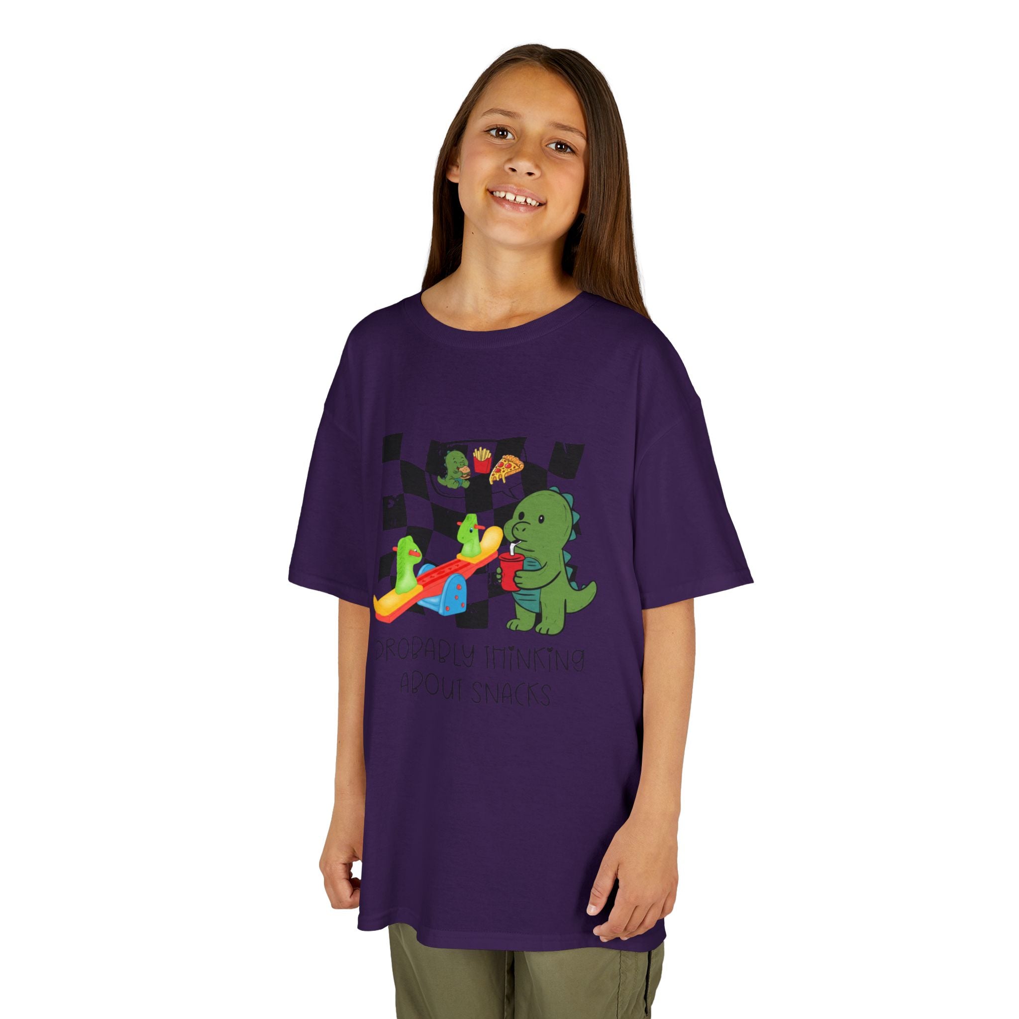 Kids Dino Snack Time Tee