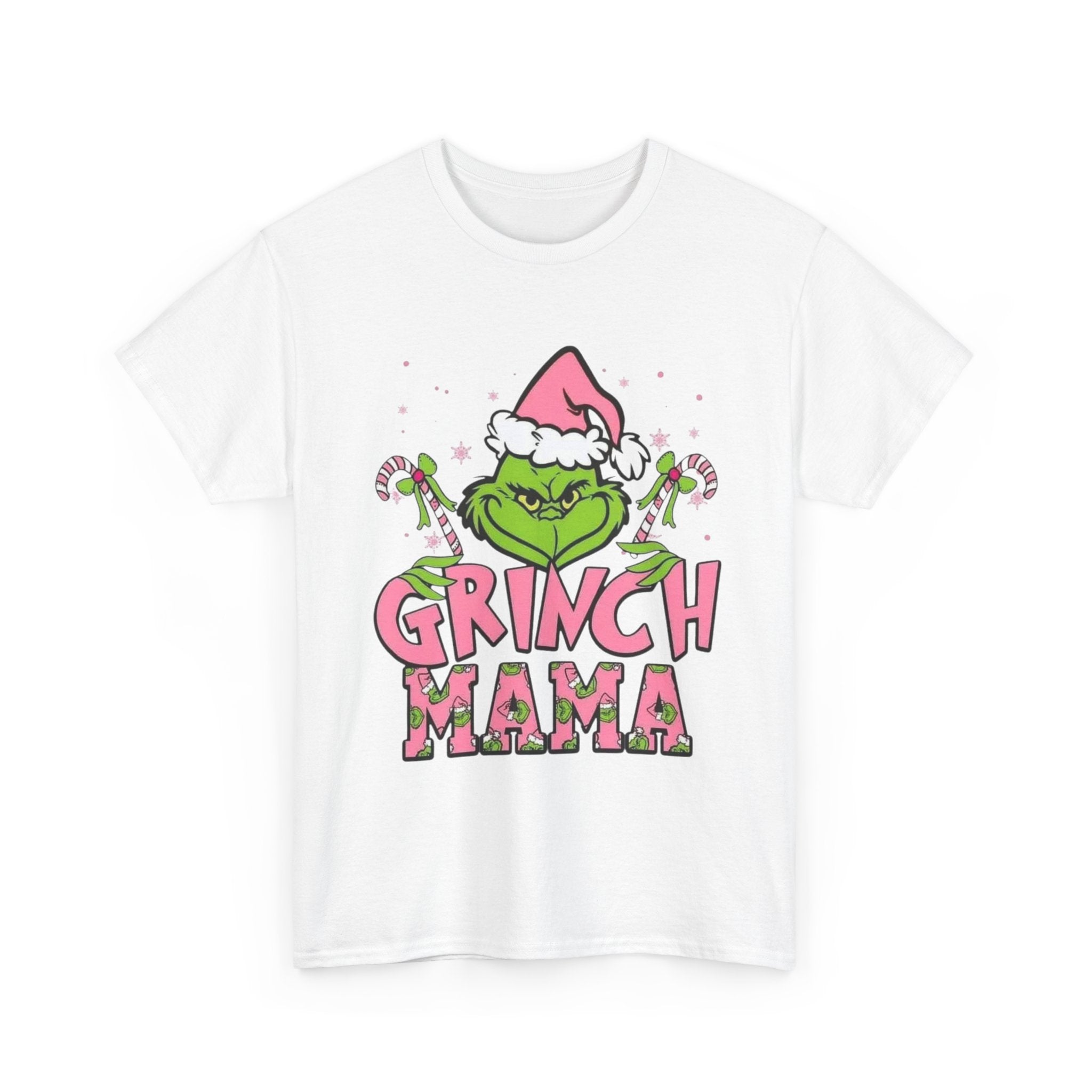 Grinch Mama T-Shirt, Funny Christmas Gift Tee, Holiday Apparel, Festive Unisex Top, Grinch Lovers Shirt