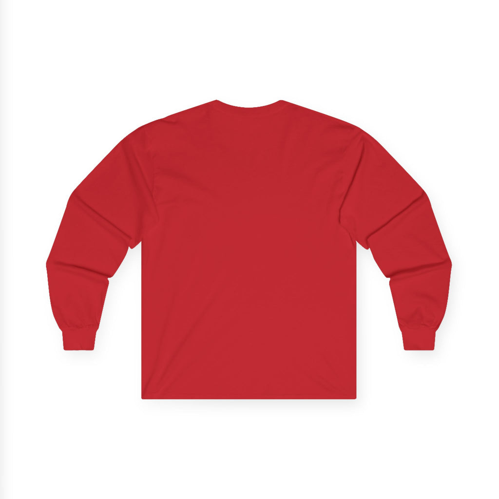 Unisex Long Sleeve Tee - Holiday Humor Shirt, Cozy Gift for Friends, Christmas Party Tee, Fun Winter Apparel, Seasonal Comedy Wear
