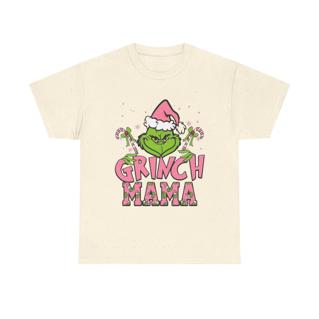 Grinch Mama T-Shirt, Funny Christmas Gift Tee, Holiday Apparel, Festive Unisex Top, Grinch Lovers Shirt
