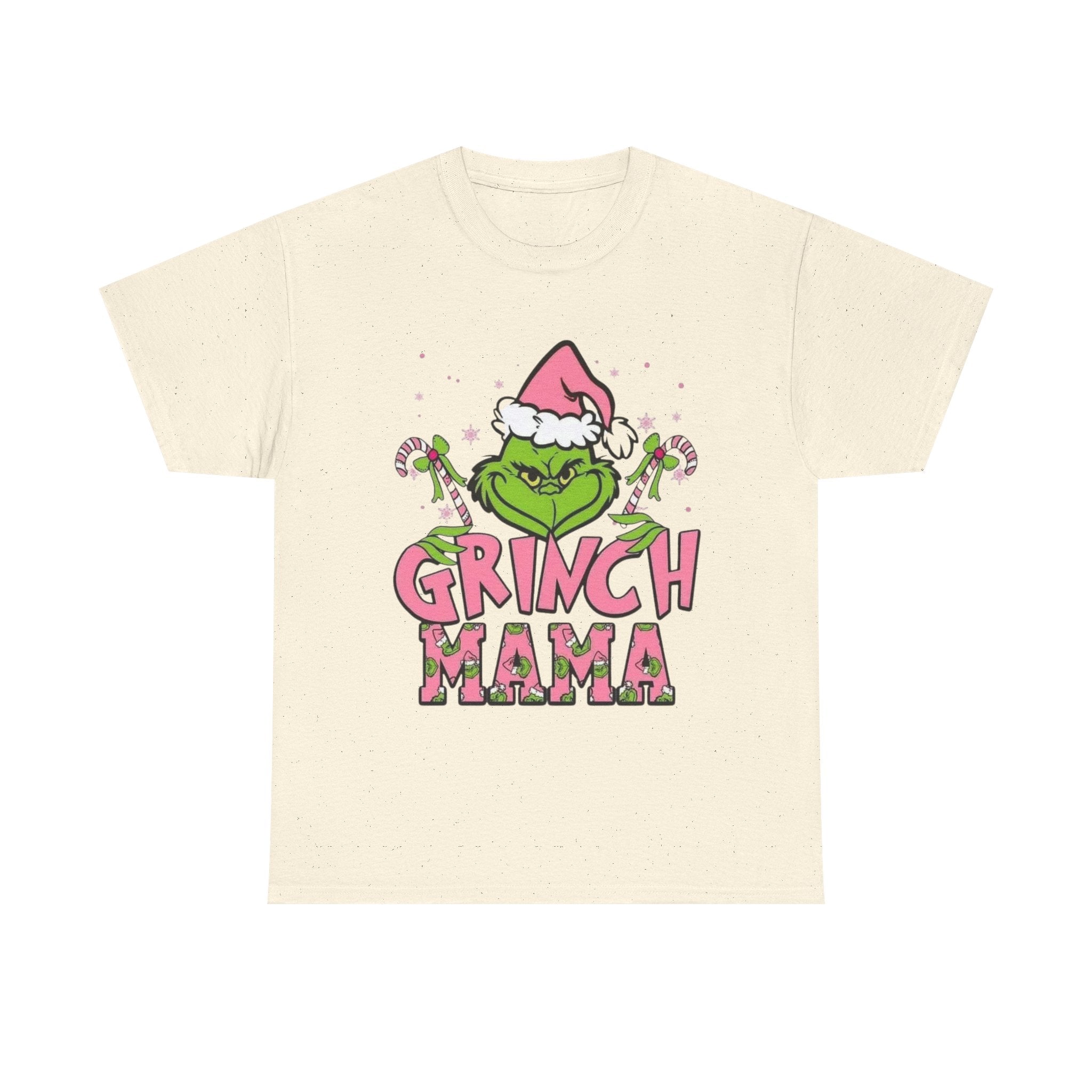 Grinch Mama T-Shirt, Funny Christmas Gift Tee, Holiday Apparel, Festive Unisex Top, Grinch Lovers Shirt