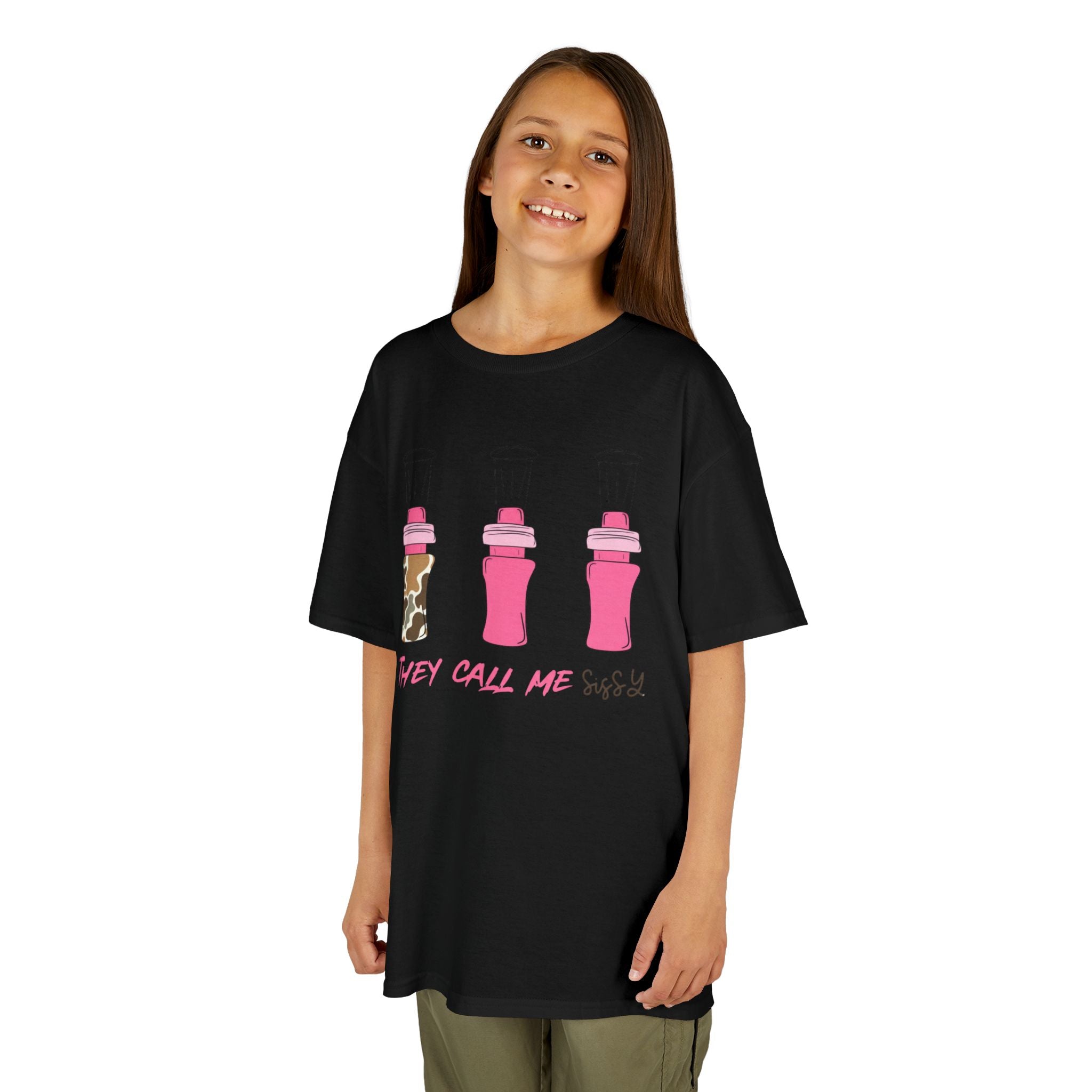They Call Me Sissy Duck Call Kids Tee