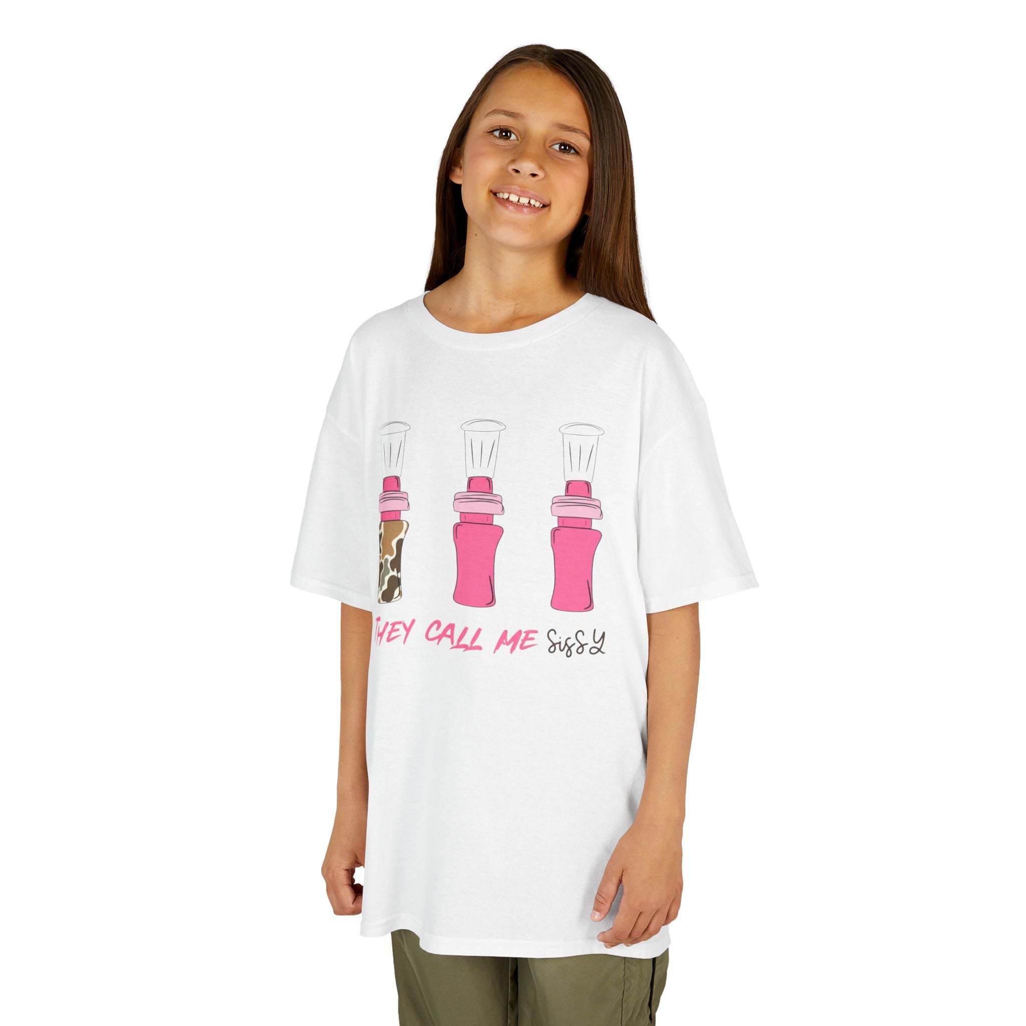 They Call Me Sissy Duck Call Kids Tee