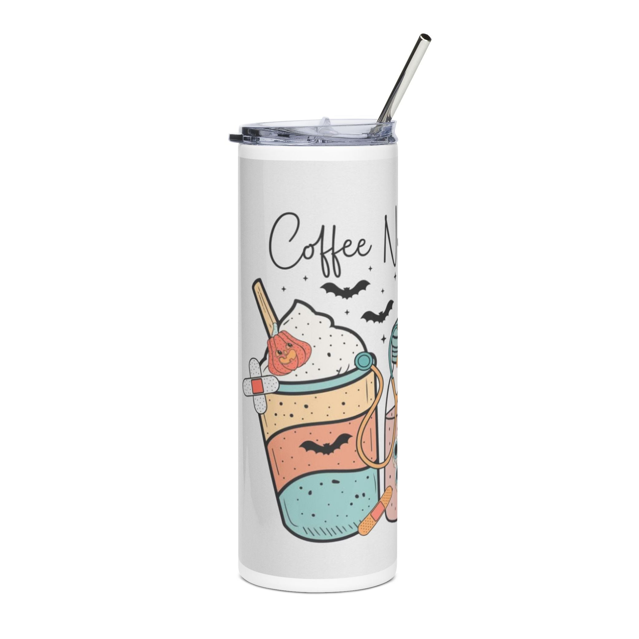 CoffeeNurseRepeat Stainless Steel Tumbler, 20oz