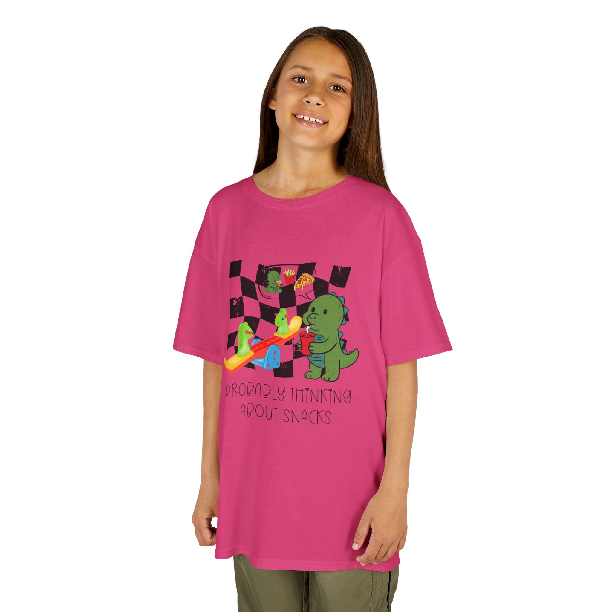 Kids Dino Snack Time Tee