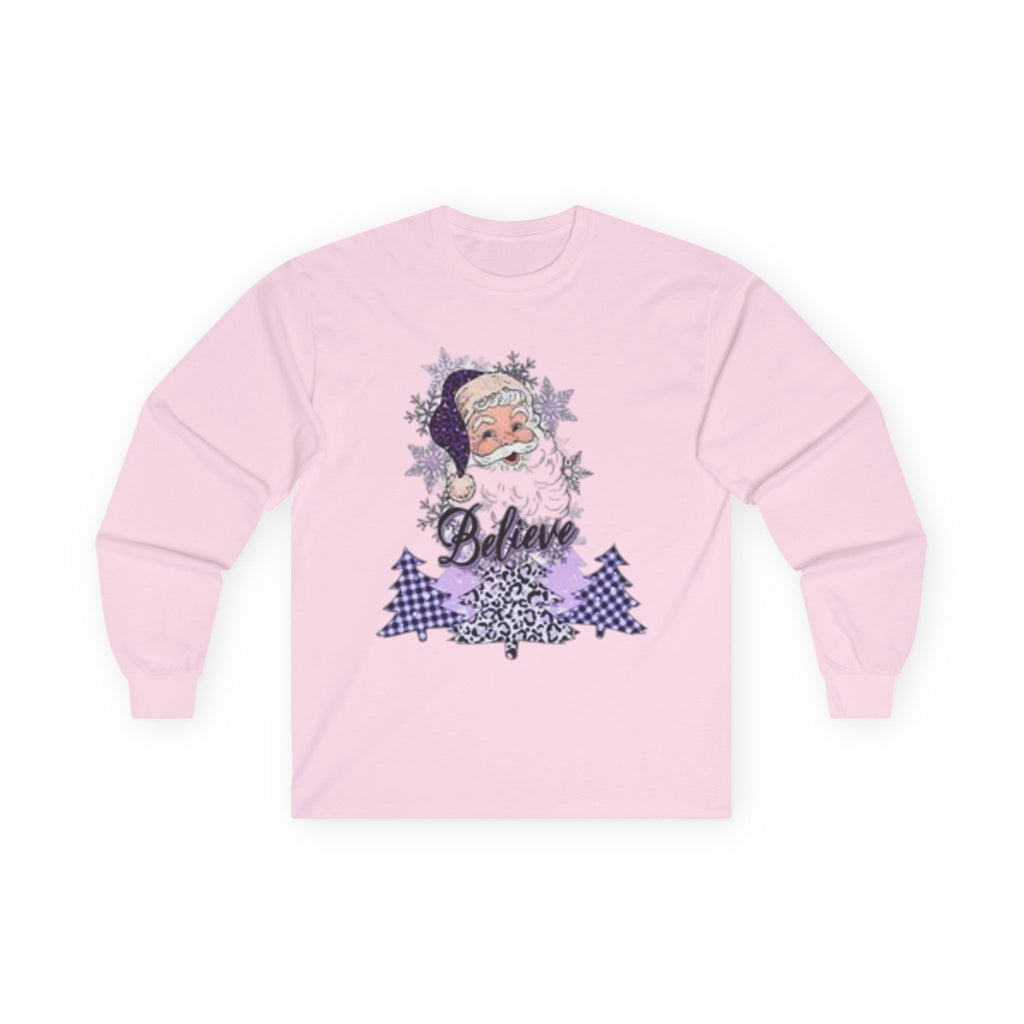 Believe in Santa Unisex Ultra Cotton Long Sleeve Tee