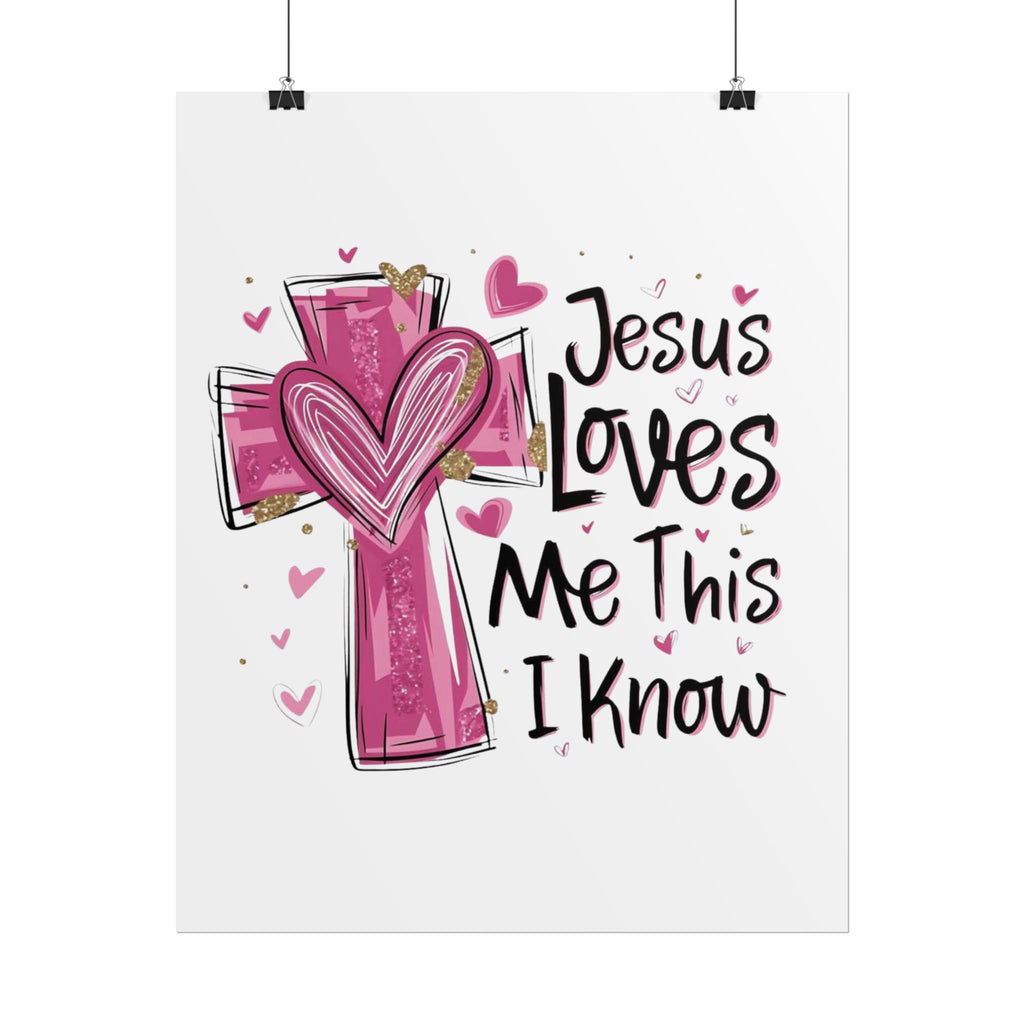 Jesus Loves Me This I Know Wall Art