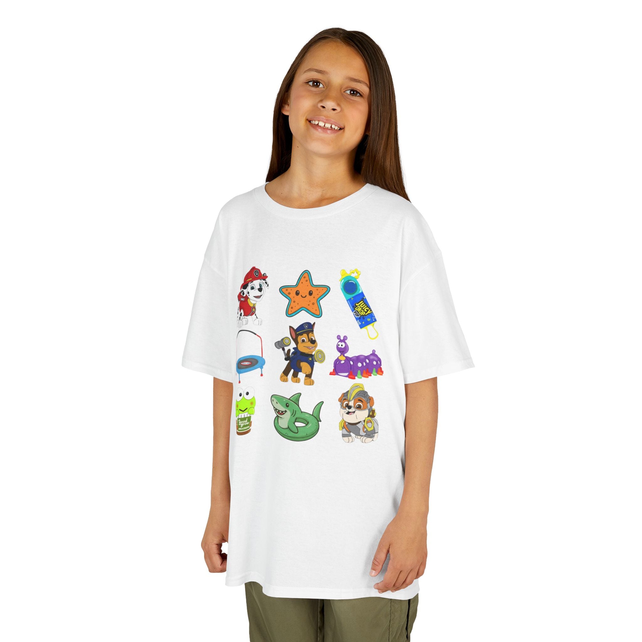 Playful Kids Graphic Tee with Fun Animal Designs