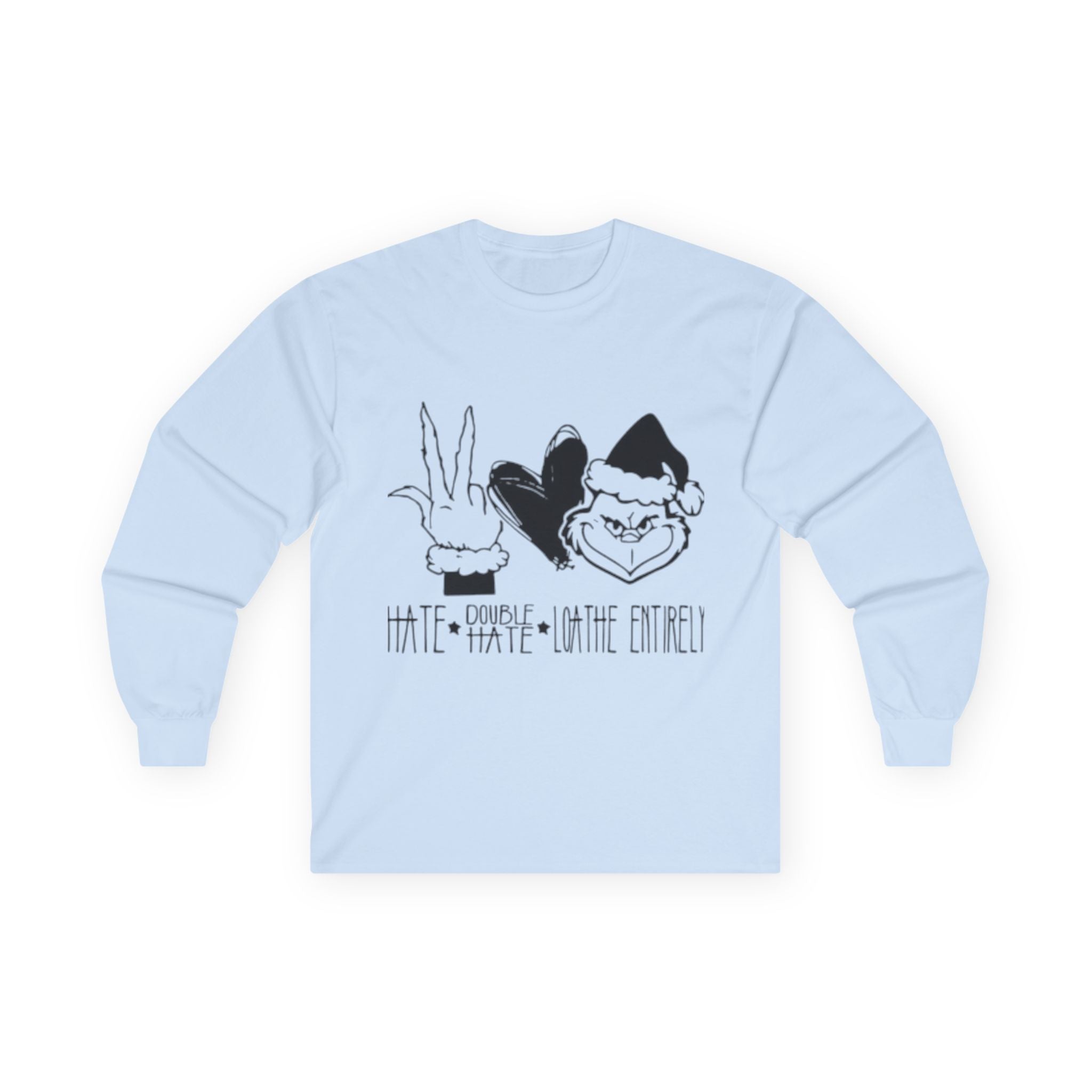 Unisex Long Sleeve Tee - Holiday Humor Shirt, Cozy Gift for Friends, Christmas Party Tee, Fun Winter Apparel, Seasonal Comedy Wear
