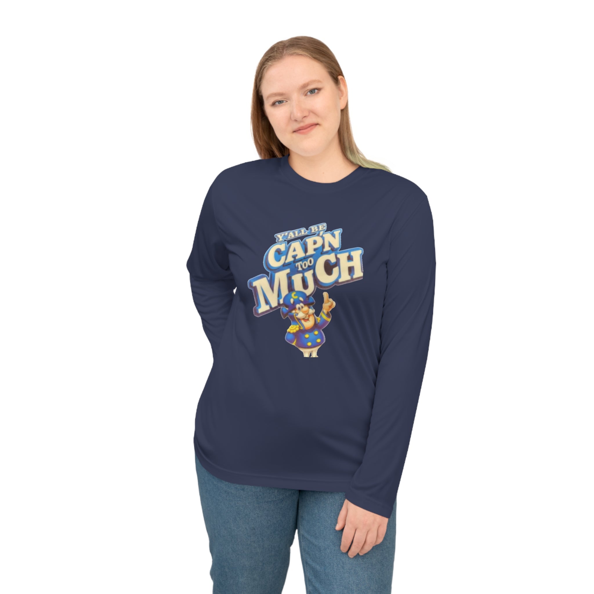 Cap’n Too Much Long Sleeve Tee Unisex