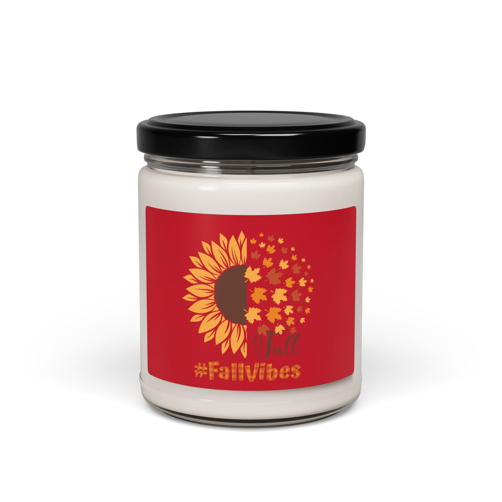 Autumn Scented Candle - #FallVibes, Cozy Home Decor, Gift for Her, Thanksgiving Decoration, Aromatherapy Candle