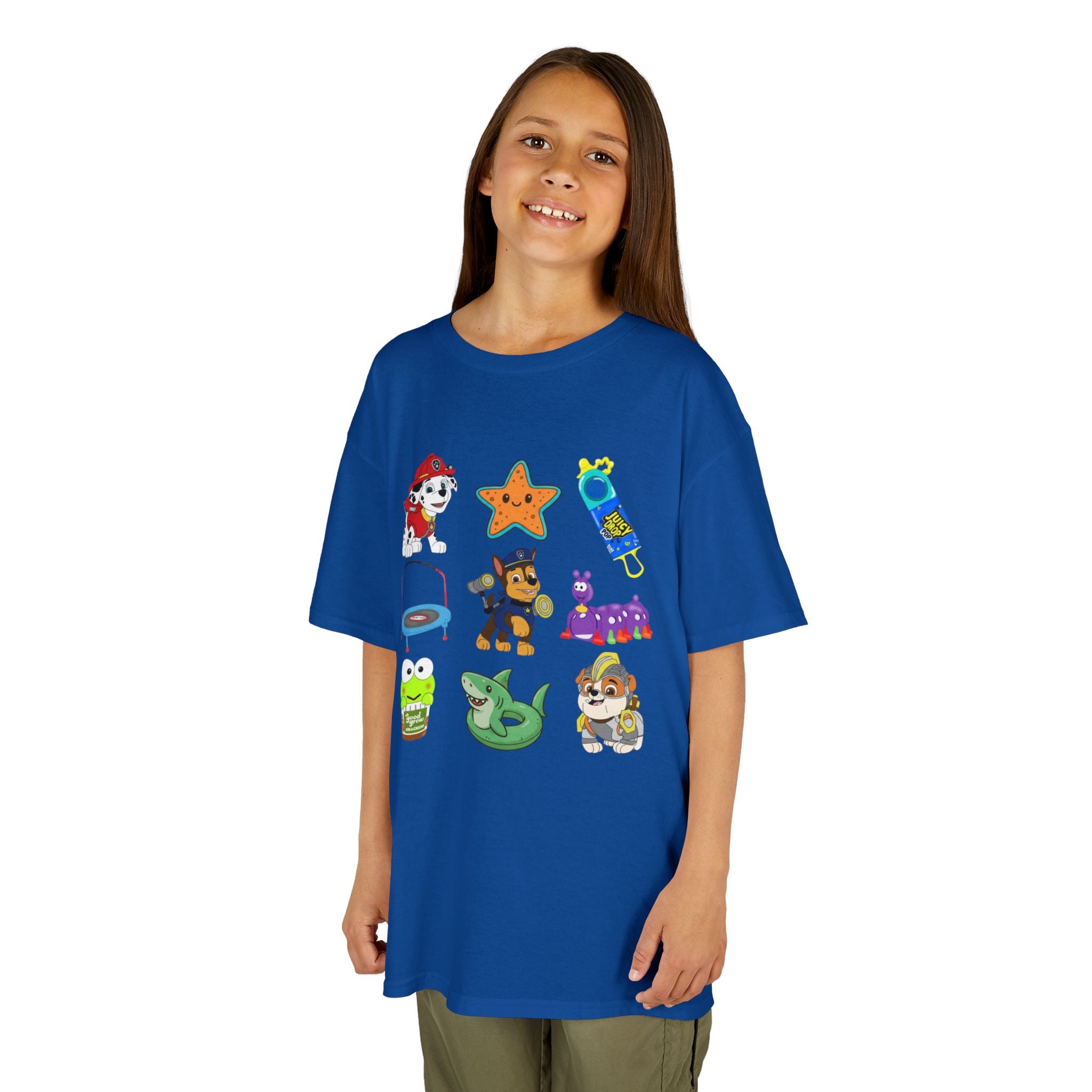 Playful Kids Graphic Tee with Fun Animal Designs