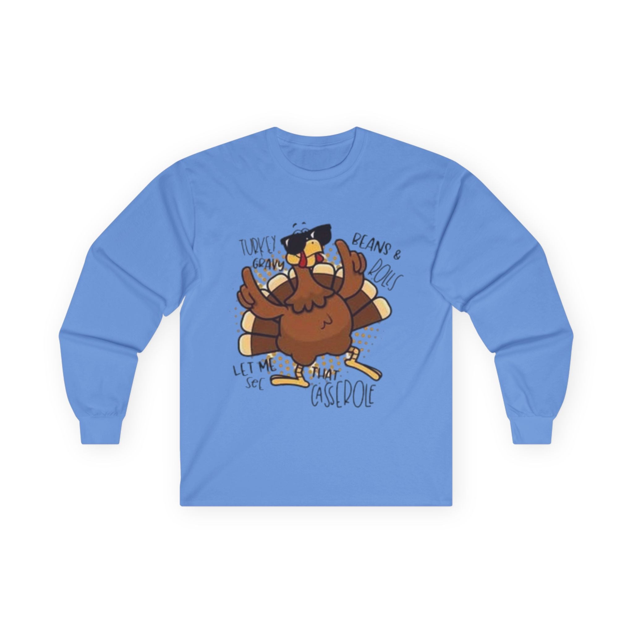 Lemme See That Casserole, Funny Thanksgiving Long Sleeve Tee, Casual Fall Clothing, Gift for Turkey Lovers, Unisex Holiday Apparel, Cute Thanksgiving Shirt, [...]