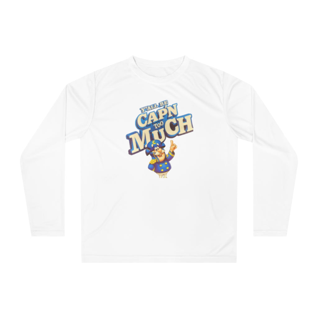 Cap’n Too Much Long Sleeve Tee Unisex