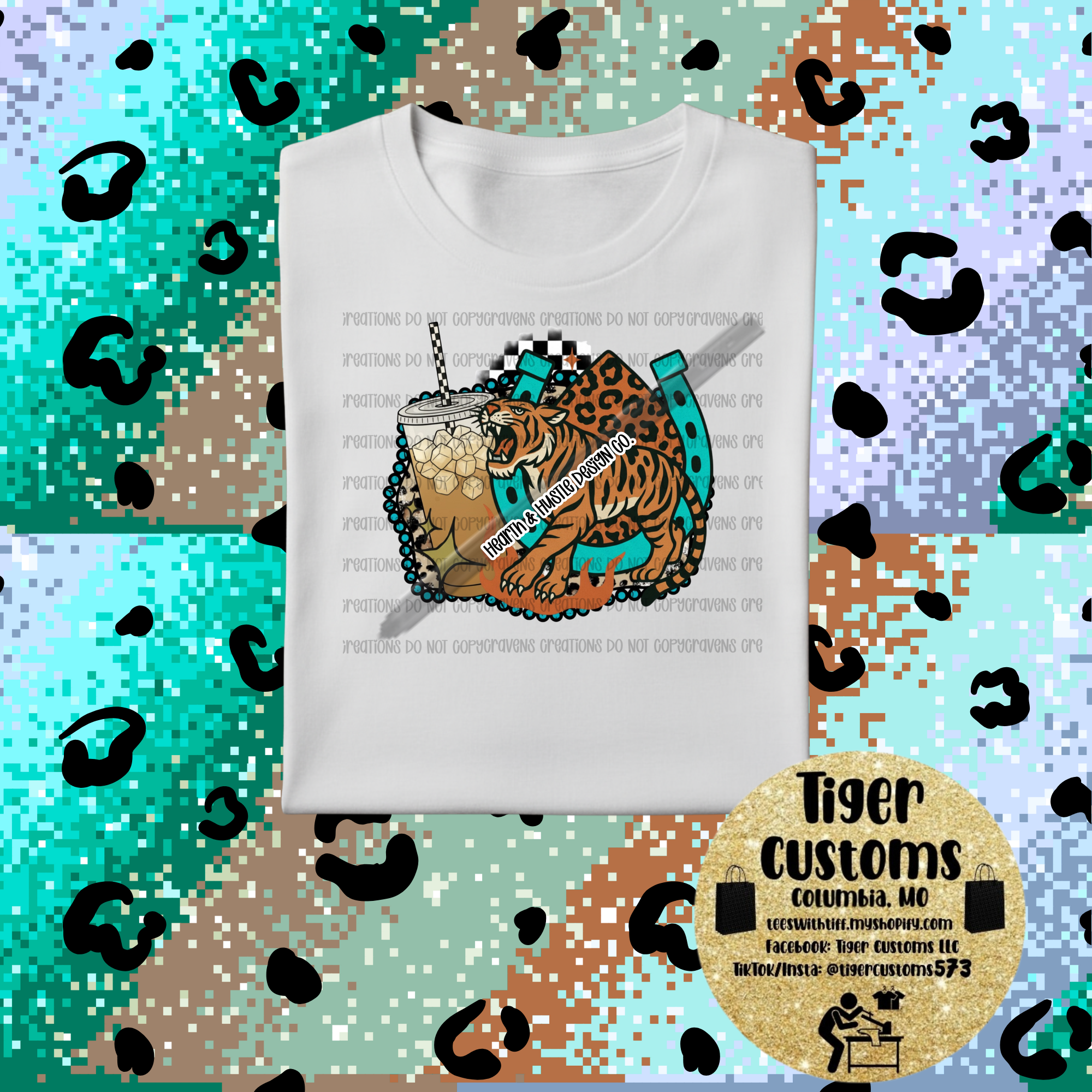 Wild Tiger Kids Softstyle Tee