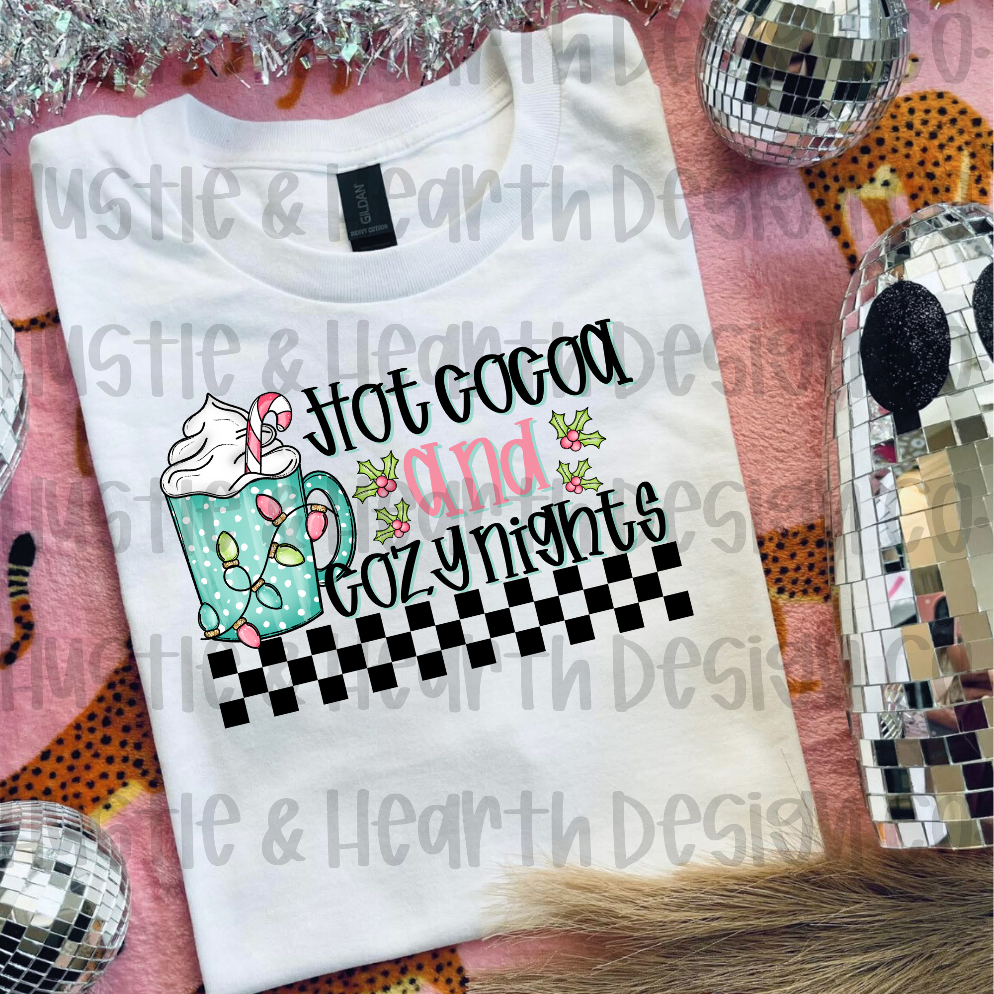 Hot Cocoa and Cozy Nights T‑Shirt