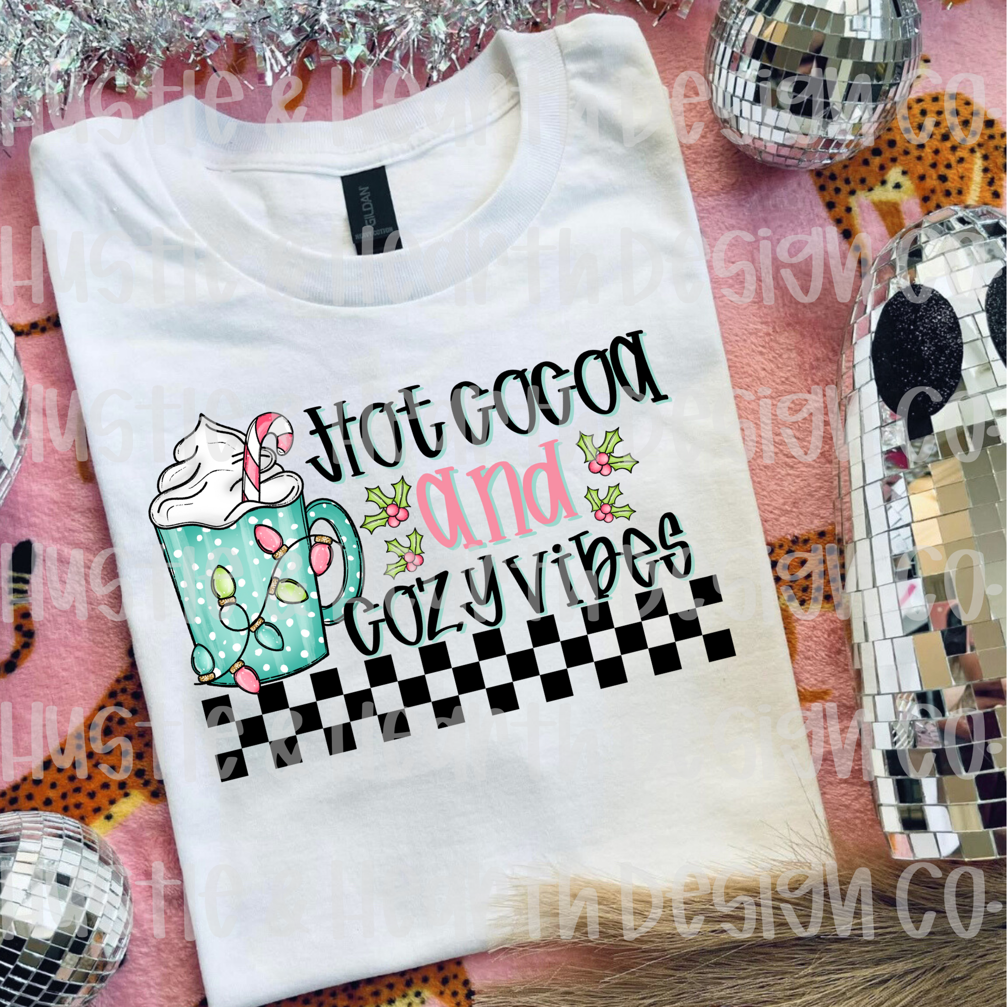 Hot Cocoa and Cozy Vibes Tee