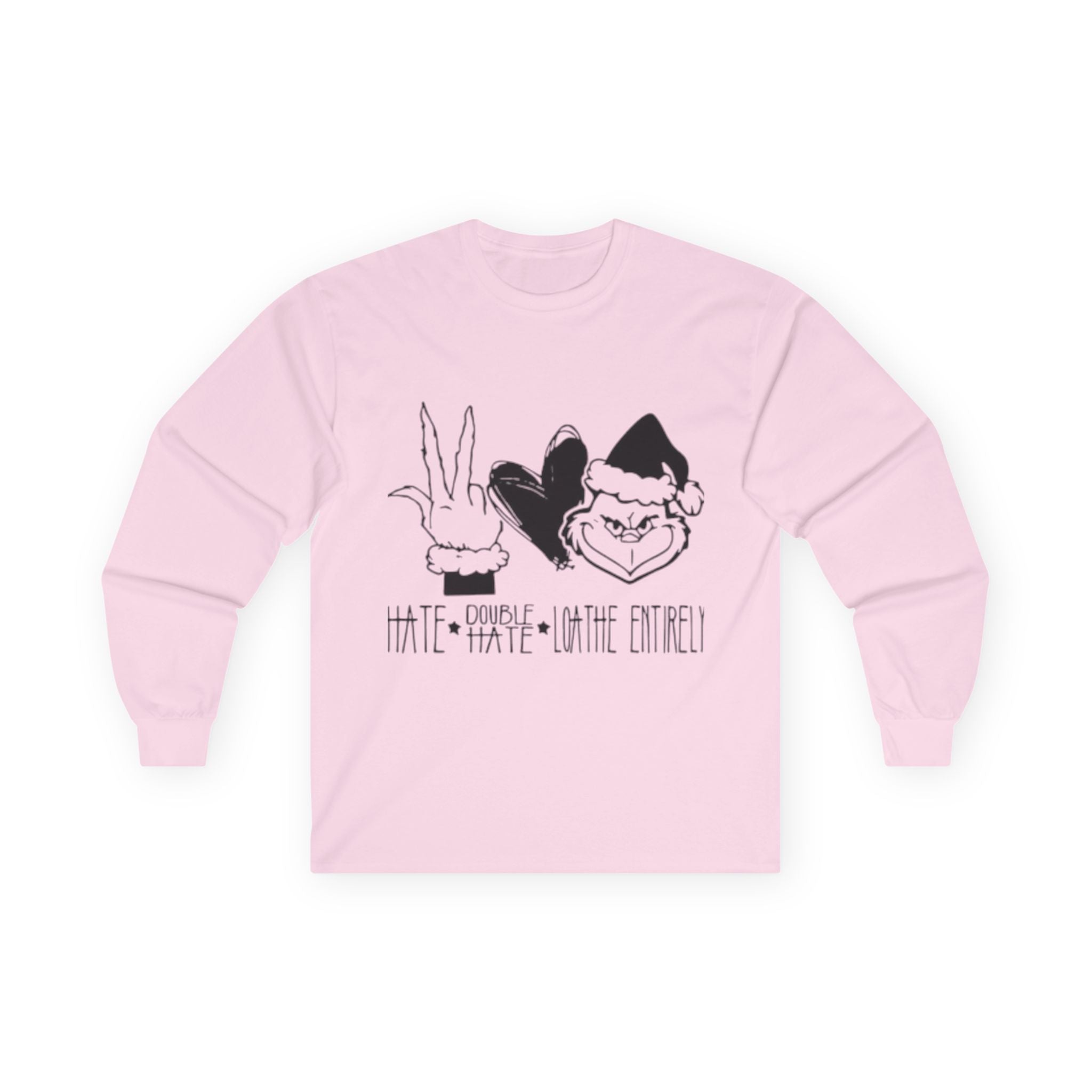 Unisex Long Sleeve Tee - Holiday Humor Shirt, Cozy Gift for Friends, Christmas Party Tee, Fun Winter Apparel, Seasonal Comedy Wear