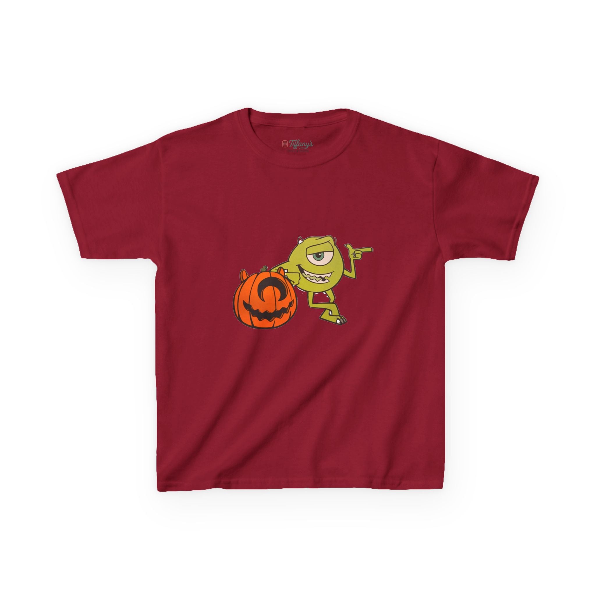 Halloween Kids Tee with Fun Pumpkin Design, Spooky Outfit, Trick or Treat Shirt, Kids Halloween Apparel, Cute Halloween Costume