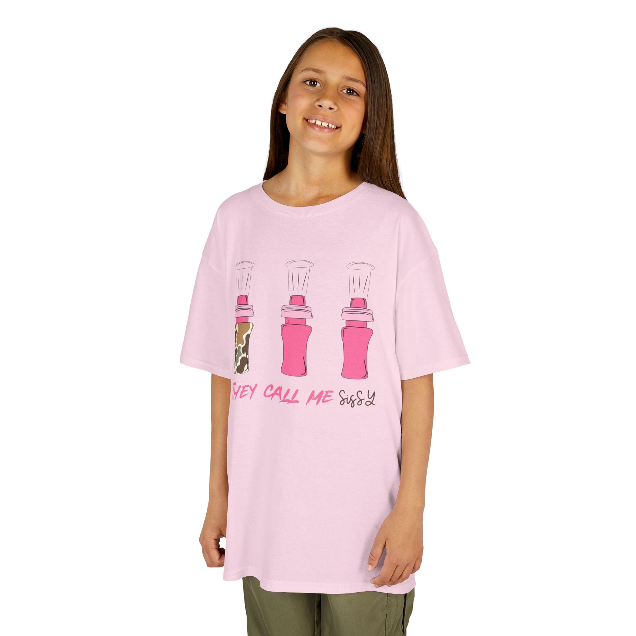 They Call Me Sissy Duck Call Kids Tee