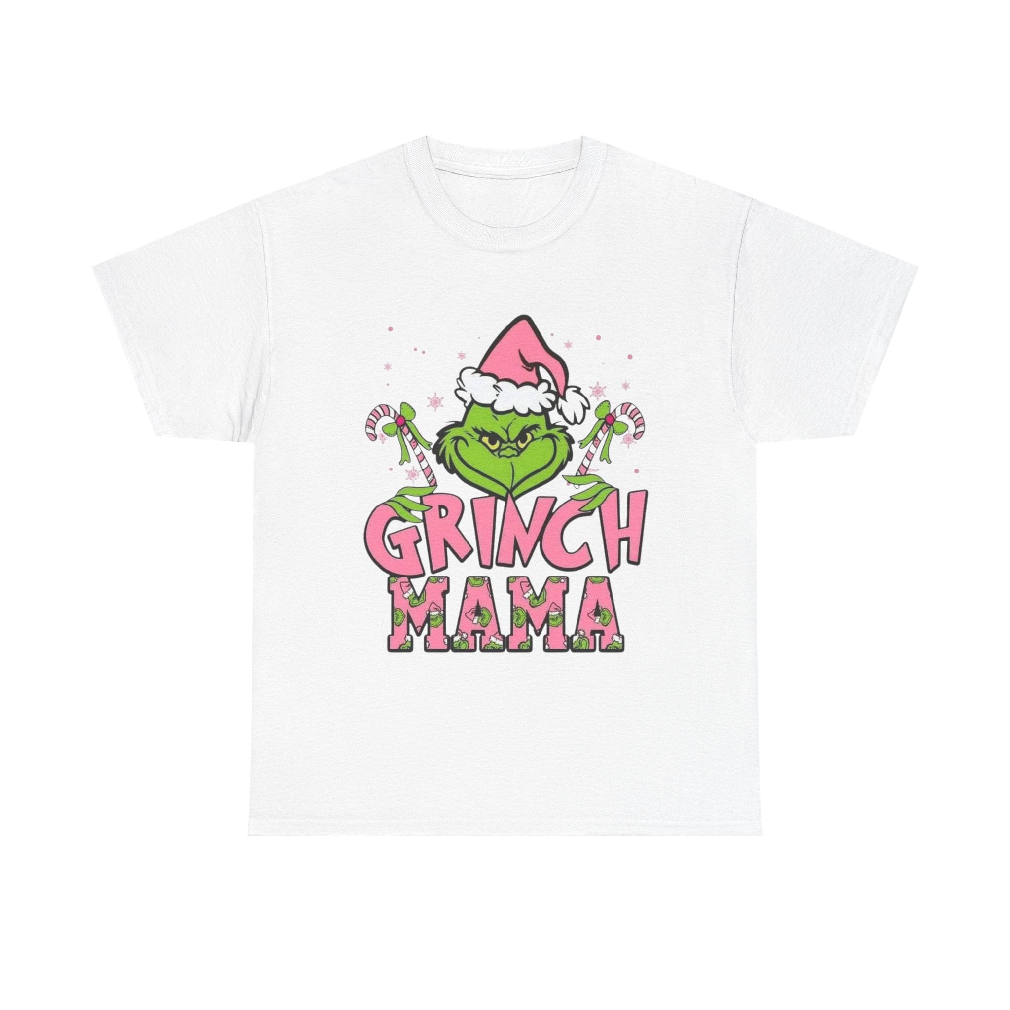 Grinch Mama T-Shirt, Funny Christmas Gift Tee, Holiday Apparel, Festive Unisex Top, Grinch Lovers Shirt