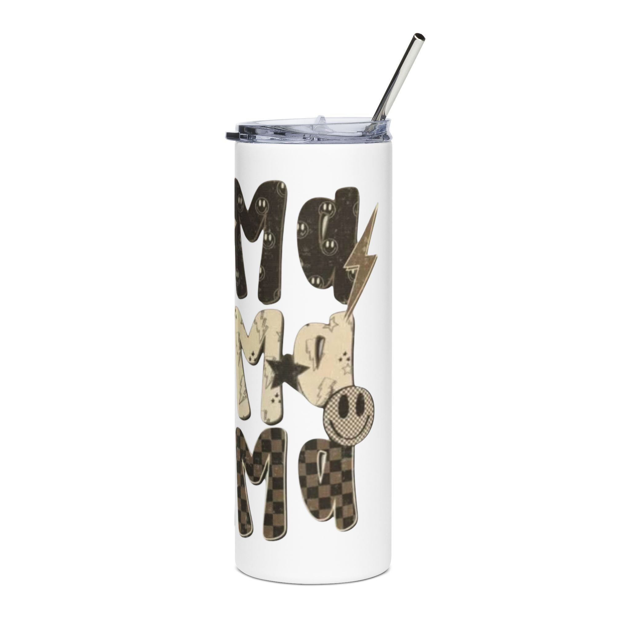 MAMA Stylish Stainless Steel Tumbler for Moms - 20oz, Perfect Gift for Mother's Day, Functional Home Decor, Unique Travel Mug, Personalized [...]