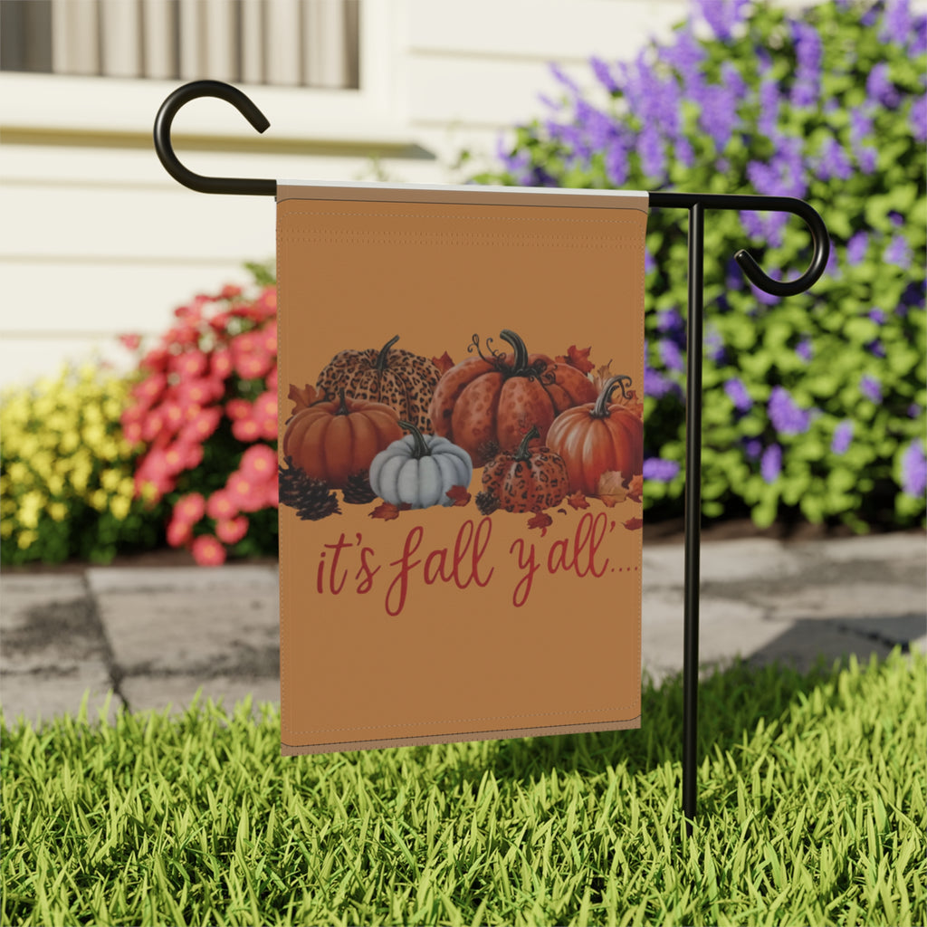 Autumn Garden Banner, Fall Decor, Seasonal Yard Flag, Thanksgiving Decoration, Outdoor Home Accessory