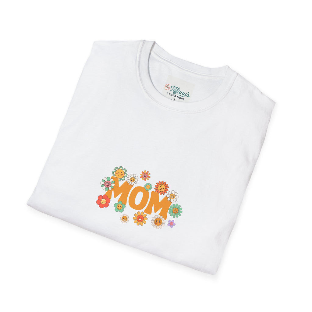 Floral Mom T-Shirt, Mother's Day Gift, Casual Wear, Mom Appreciation, Family Gathering Shirt, Spring Fashion Tee